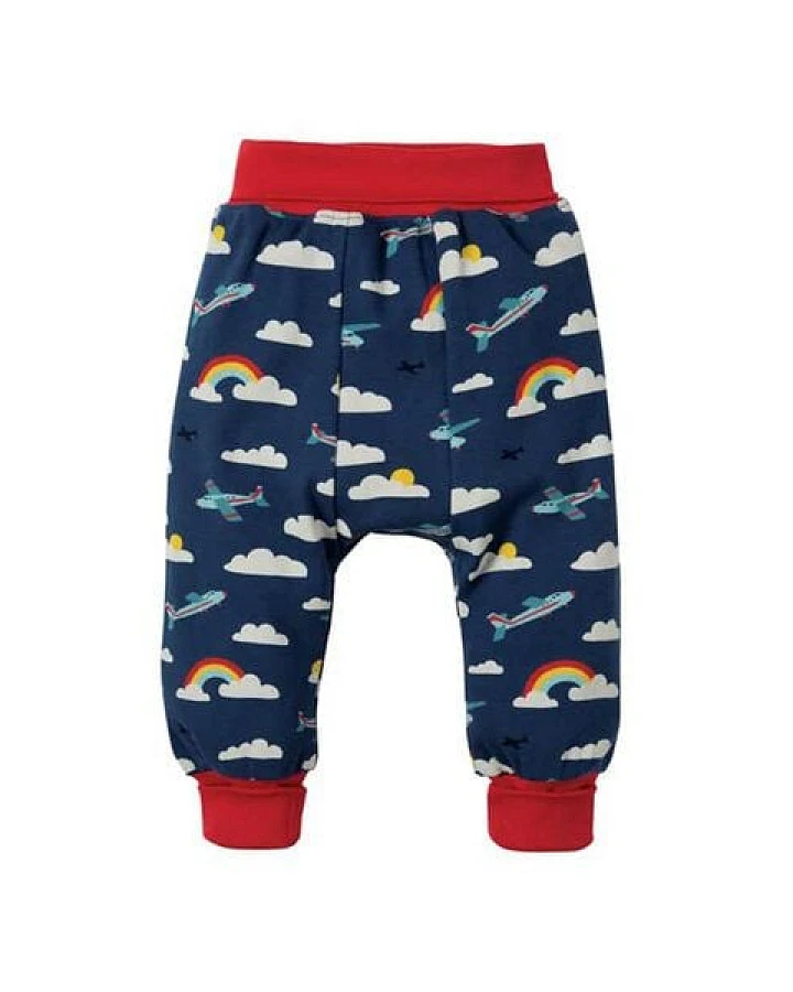 Frugi Pumphose Flugzeuge Marine Blue Fly Away