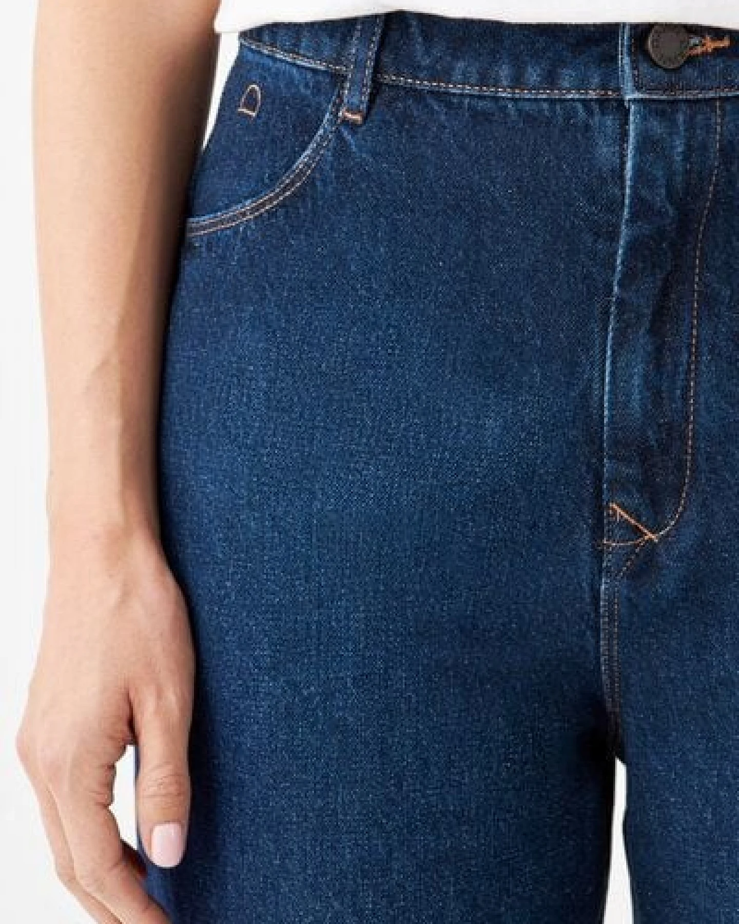 Damen Jeans Wide Straight Non-Stretch DAWN Bio-Baumwolle – Ansicht 4