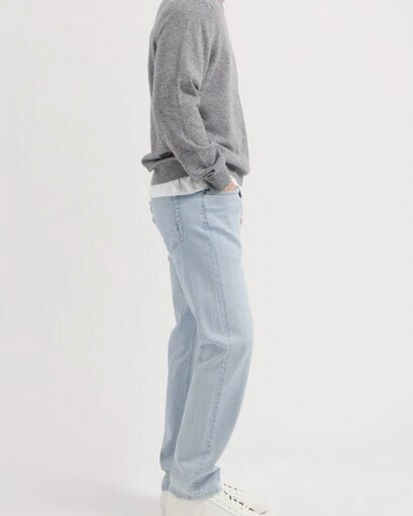 MUD Jeans Herren Jeans Tapered "Hank - Light Vintage" – Ansicht 2