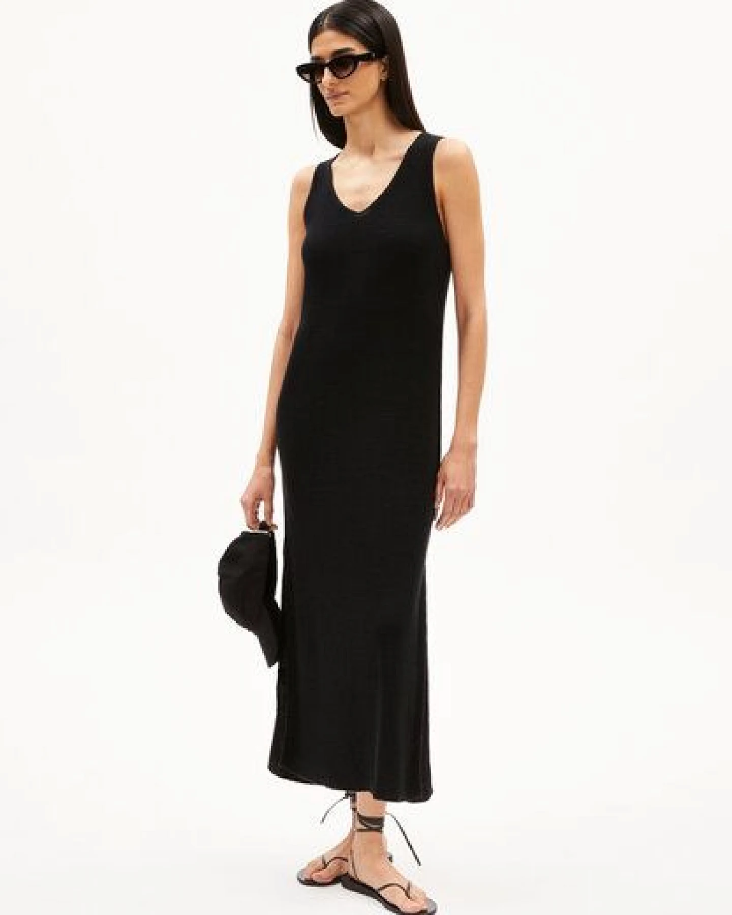 ARMEDANGELS CAROLINIAA LINO - Damen Strickkleid Regular Fit aus Leinen-Mix – Ansicht 4
