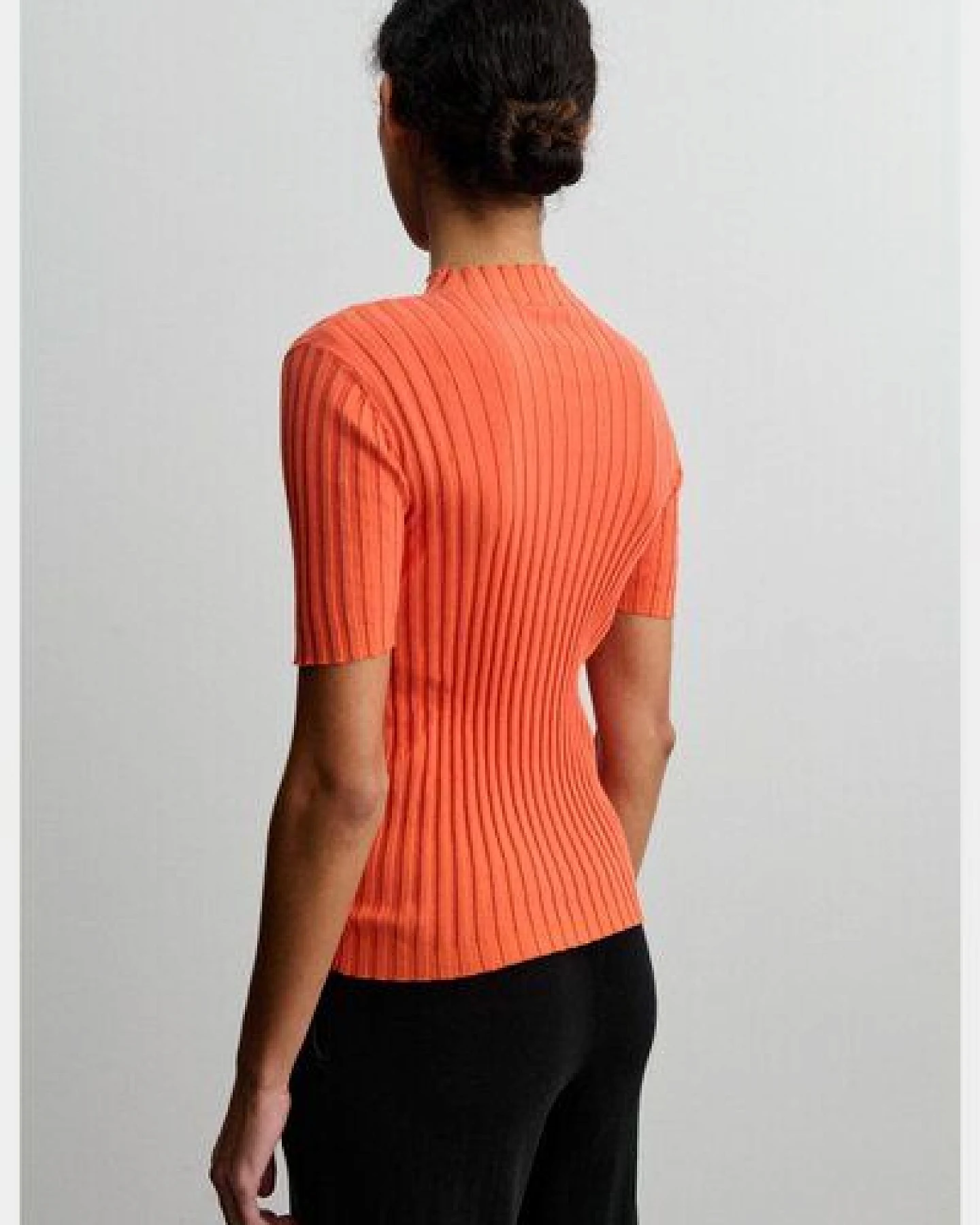 FUB - Tee High Neck Rib – Ansicht 2
