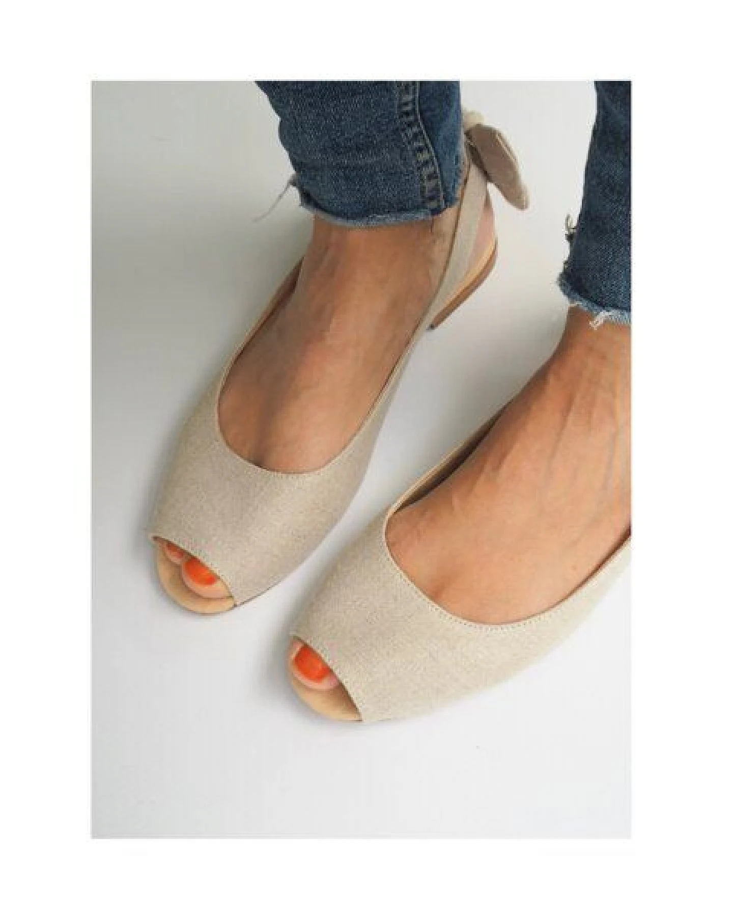 Bayerinas Peeptoe Ballerinas - vegan – Ansicht 2