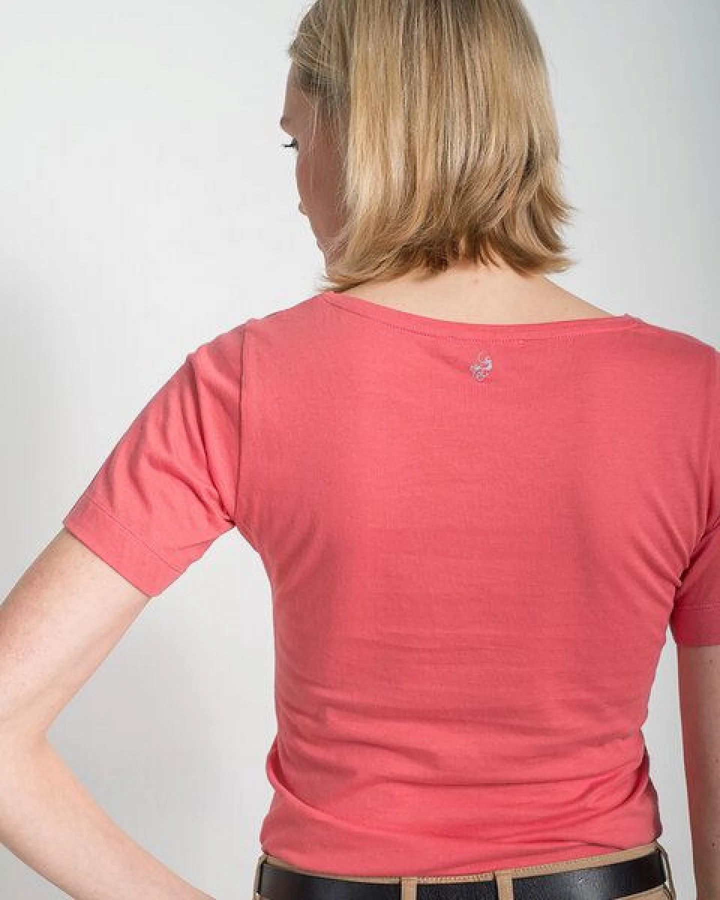 Alma & Lovis Basic T-Shirt aus 100% Bio-Baumwolle ‚Tee‘ – Ansicht 3