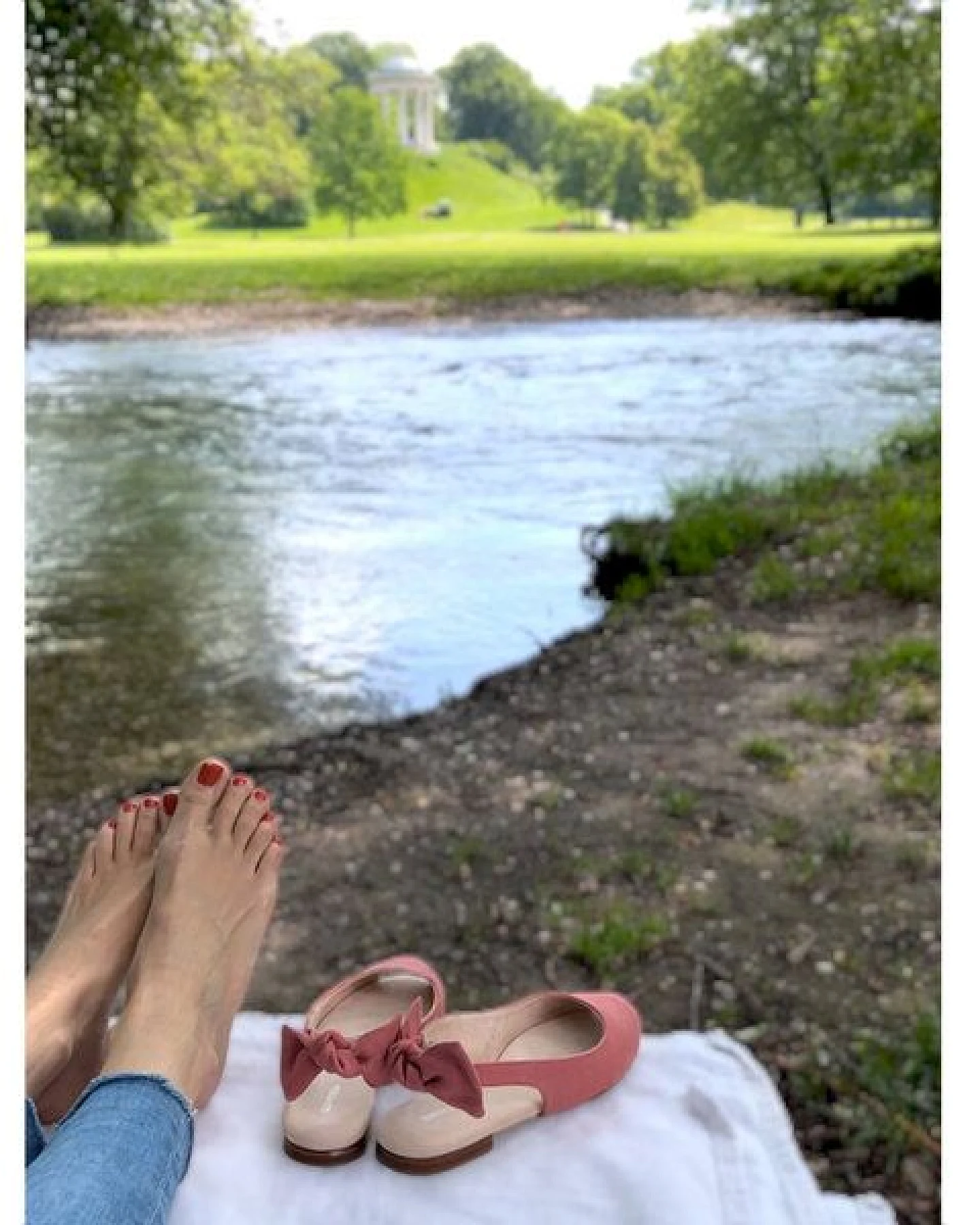 Bayerinas Peeptoe Ballerinas - vegan – Ansicht 2