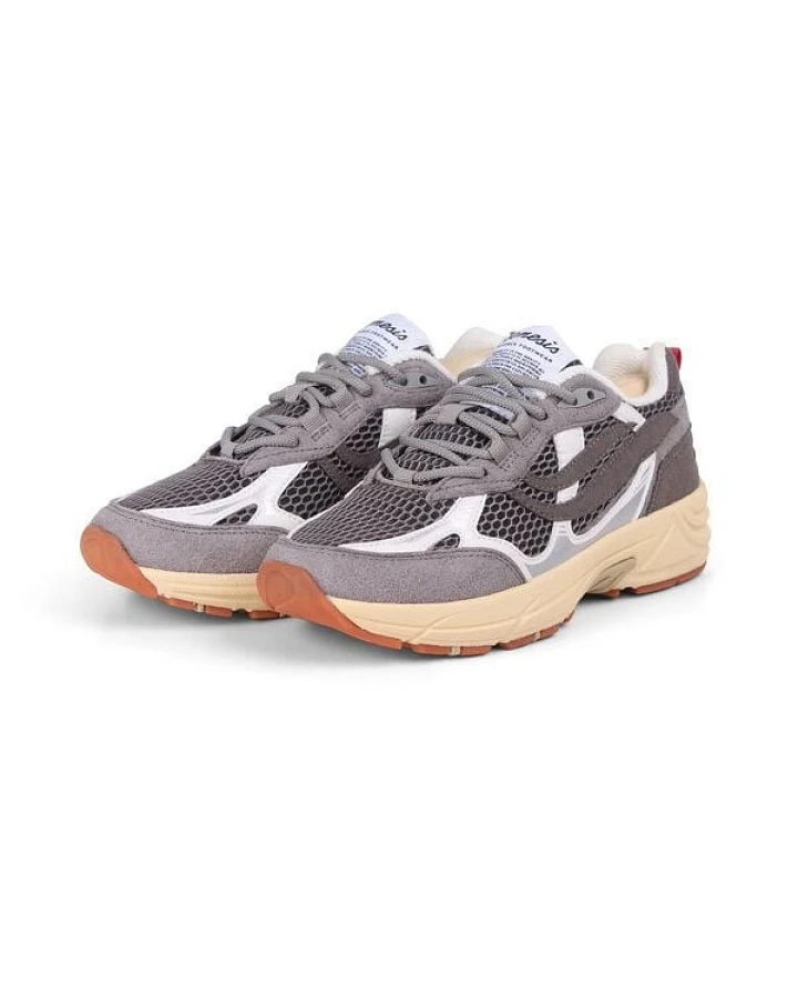 Genesis Footwear Sneaker vegan "G-Eco 99" Sugarcane PET grau weiß silber