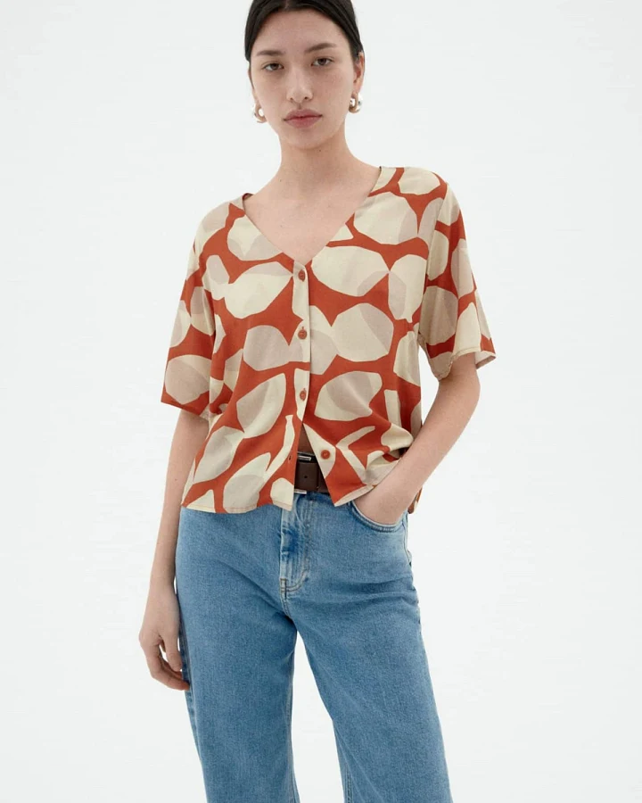 Bluse Libelula Leaf