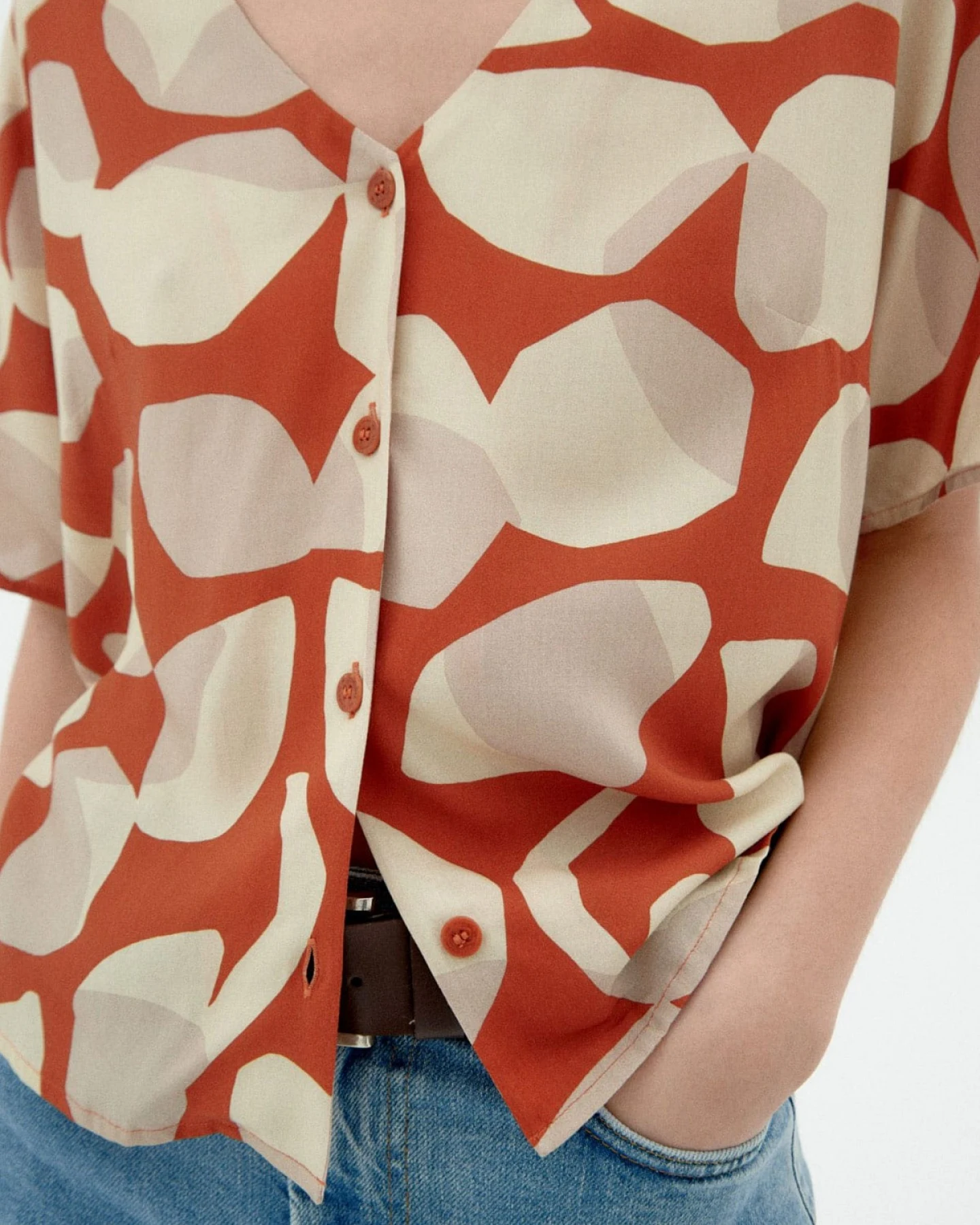 Bluse Libelula Leaf – Ansicht 4