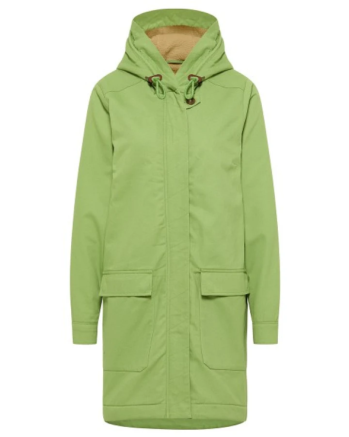 Tranquillo - Women's Gefütterte Jacke aus Twill Pocket - Mantel Gr 42 grün