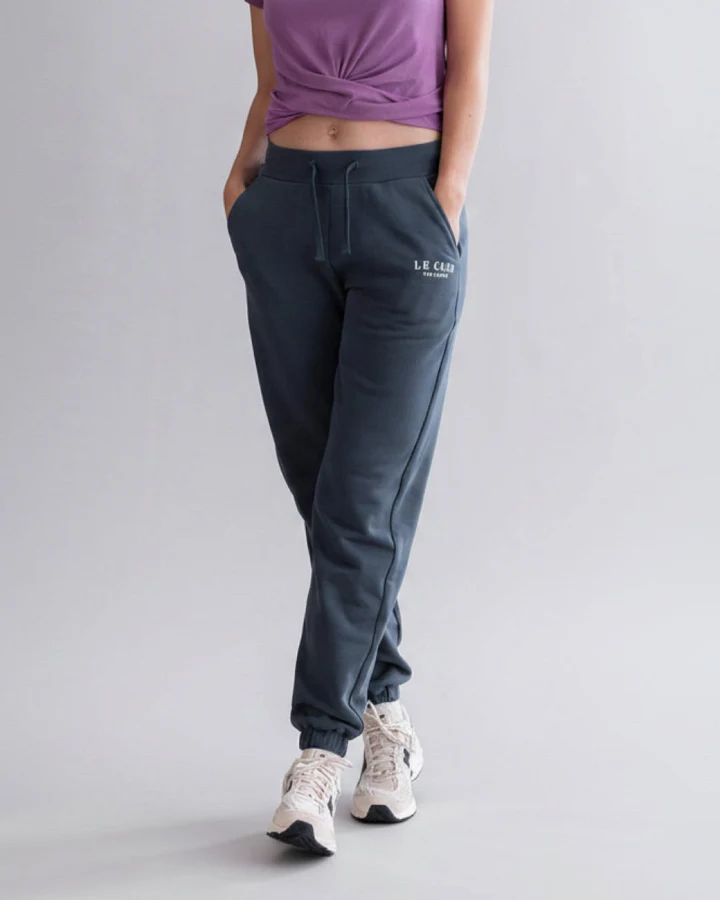 Hey Honey Cuff Sweat Pants Le Club - Teal