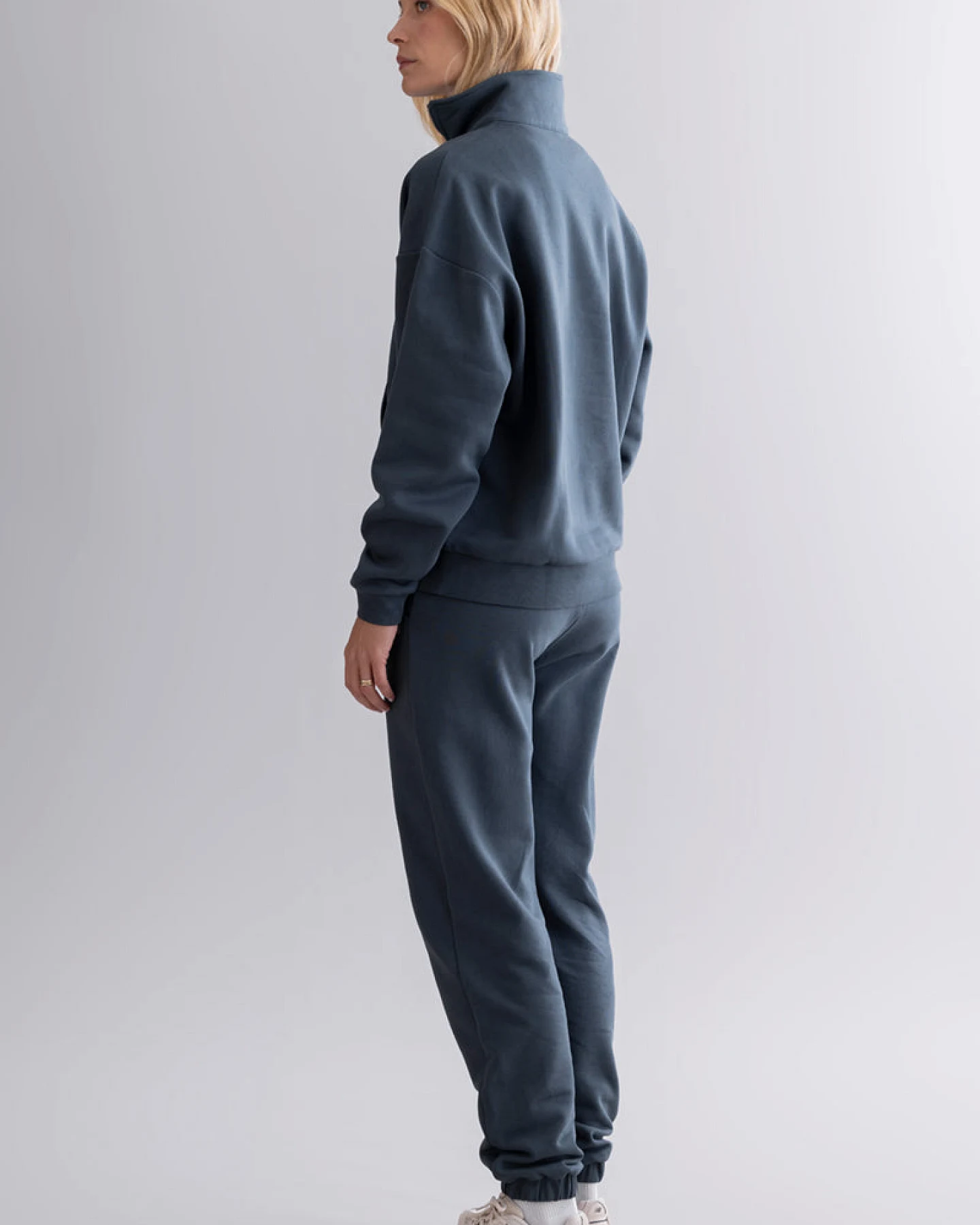 Hey Honey Cuff Sweat Pants Le Club - Teal – Ansicht 5