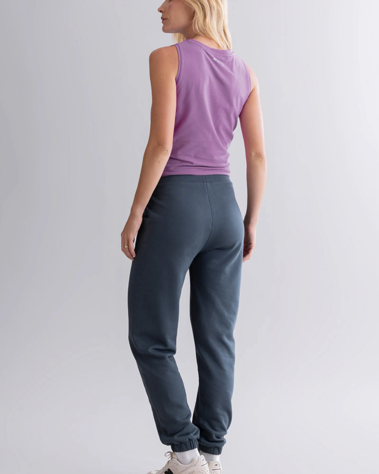 Hey Honey Cuff Sweat Pants Le Club - Teal – Ansicht 7
