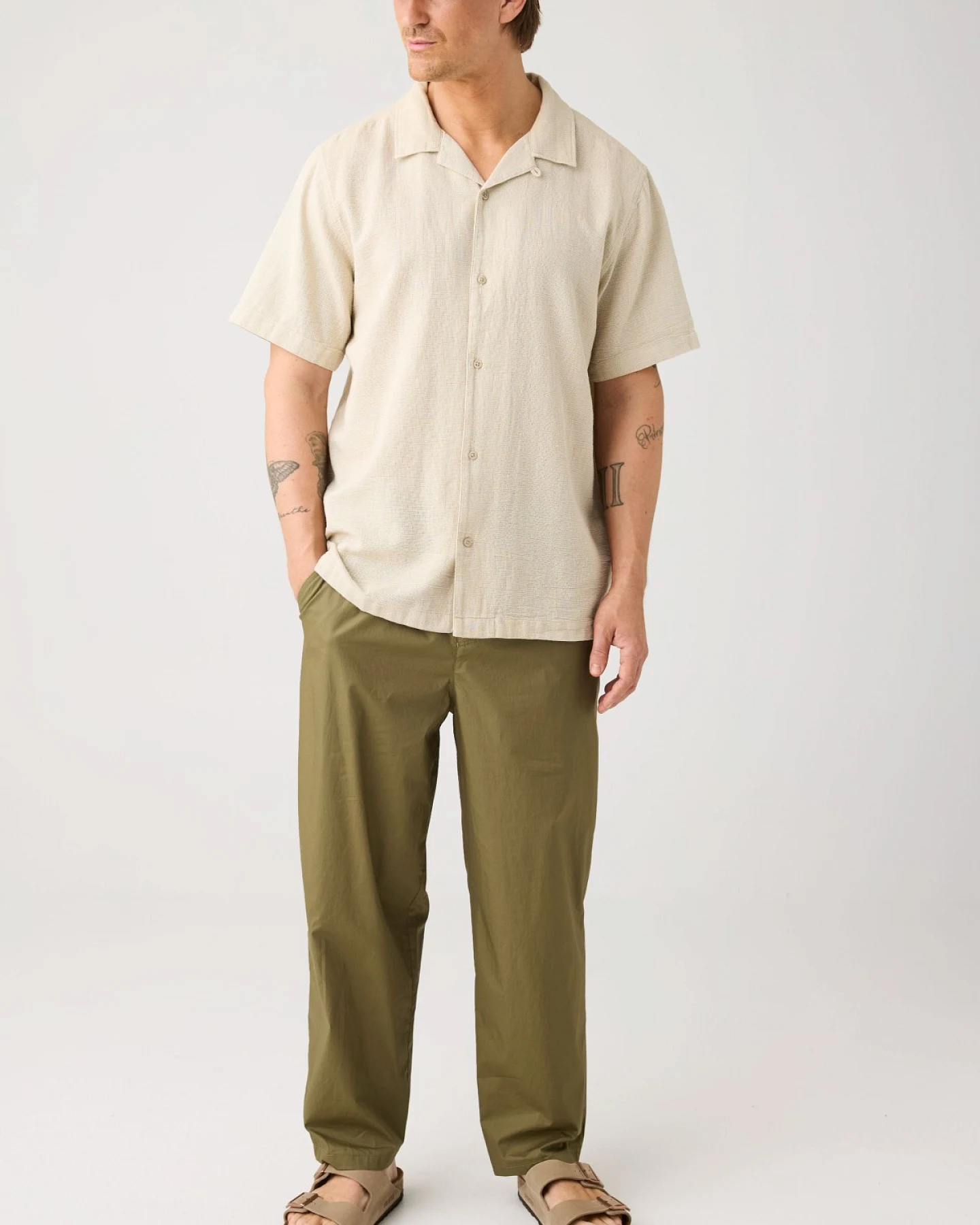 Hemd Relaxed Off White – Ansicht 2
