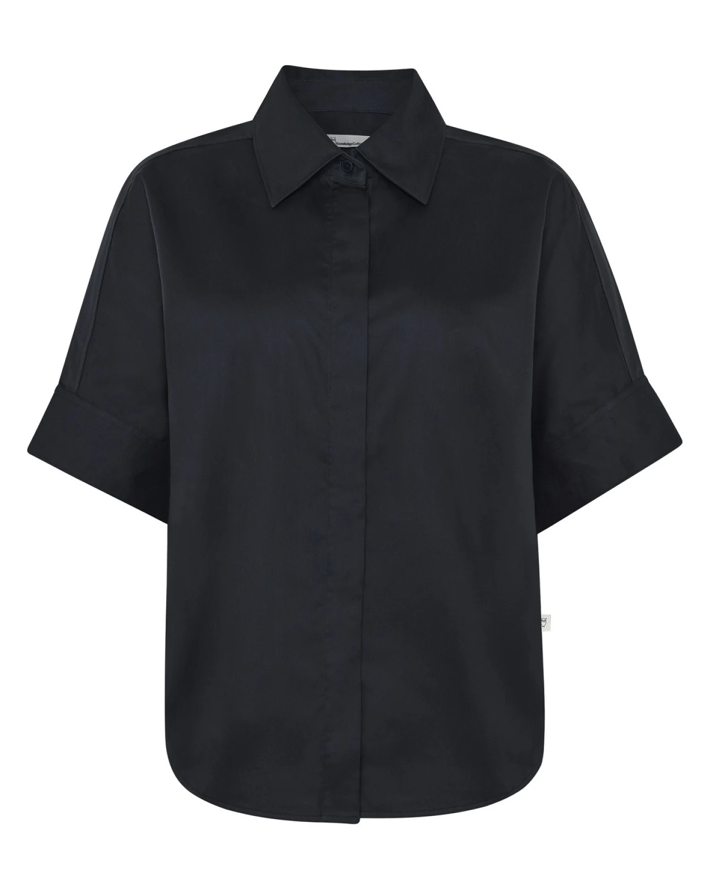 Hemd Relaxed Linen Mix Schwarz – Ansicht 6