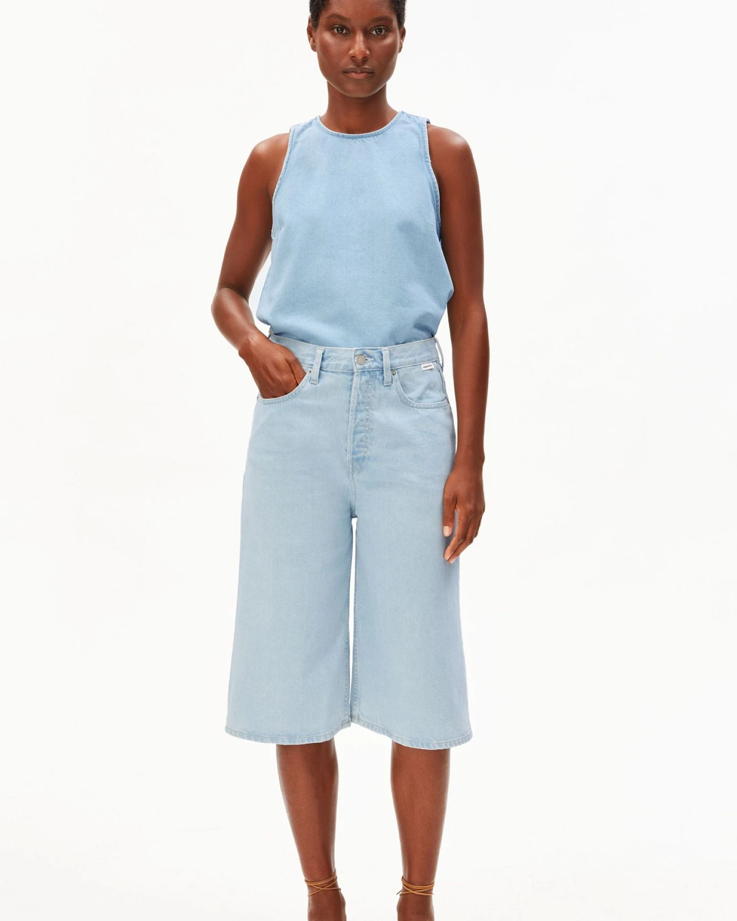 Jeansshorts City Blau – Ansicht 2