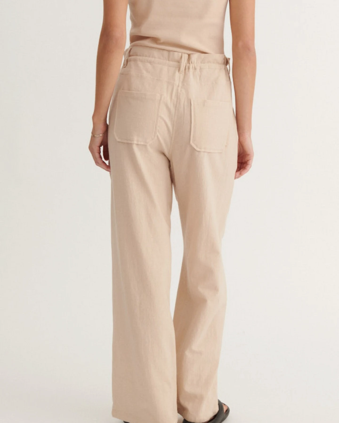 Hose Beate Beige – Ansicht 3