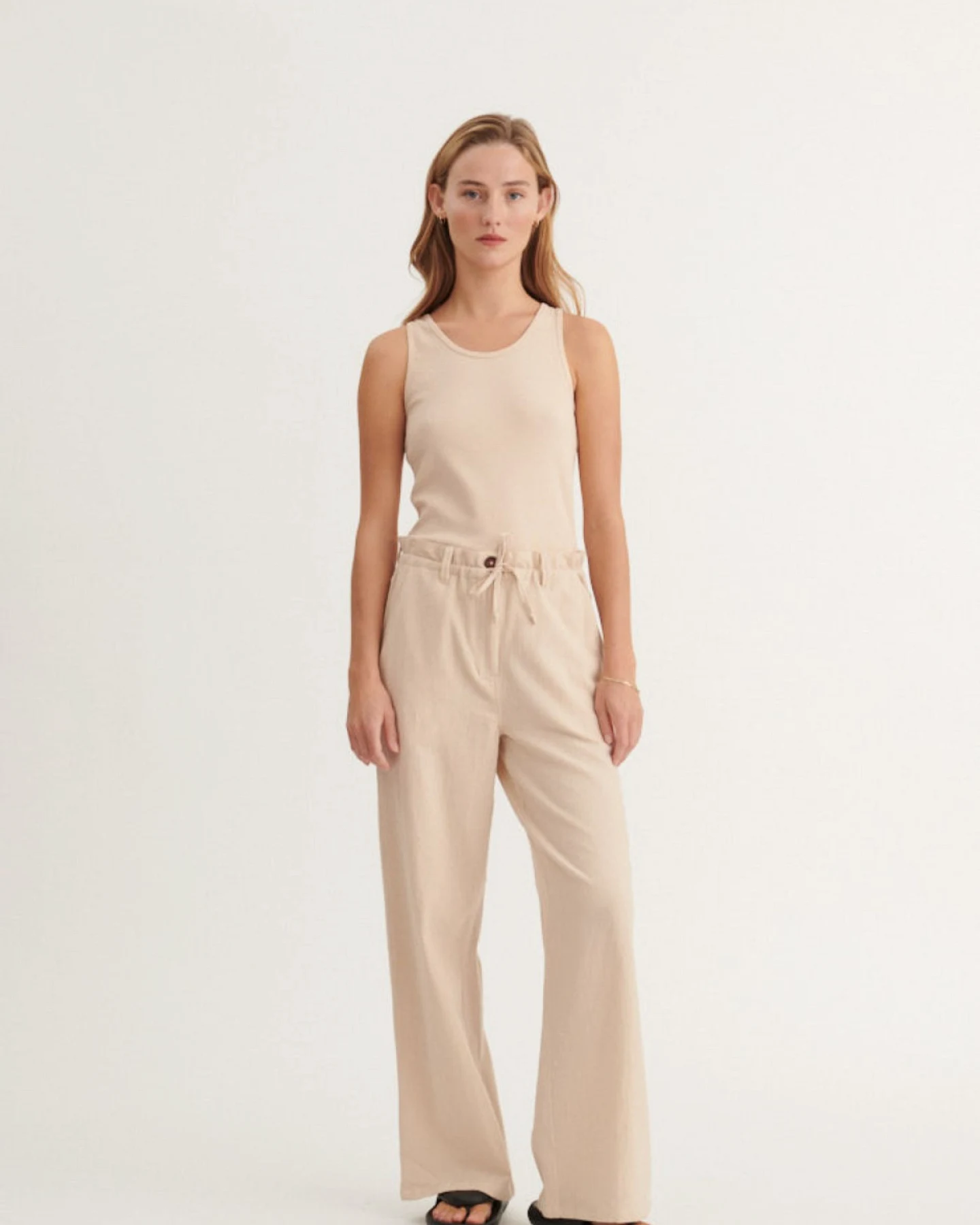 Hose Beate Beige – Ansicht 4