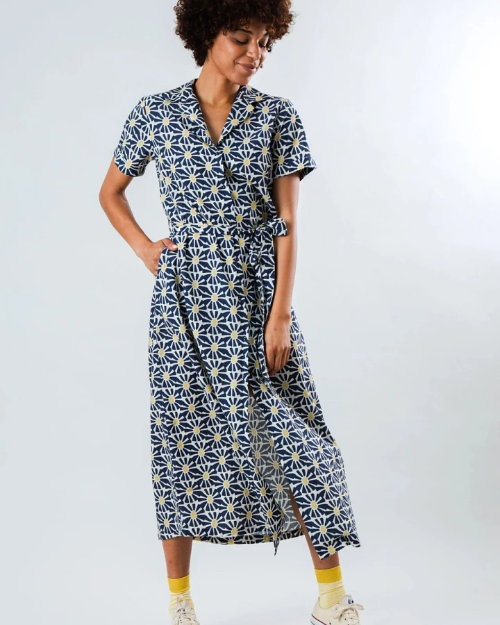 Kleid Marisol Long Blau