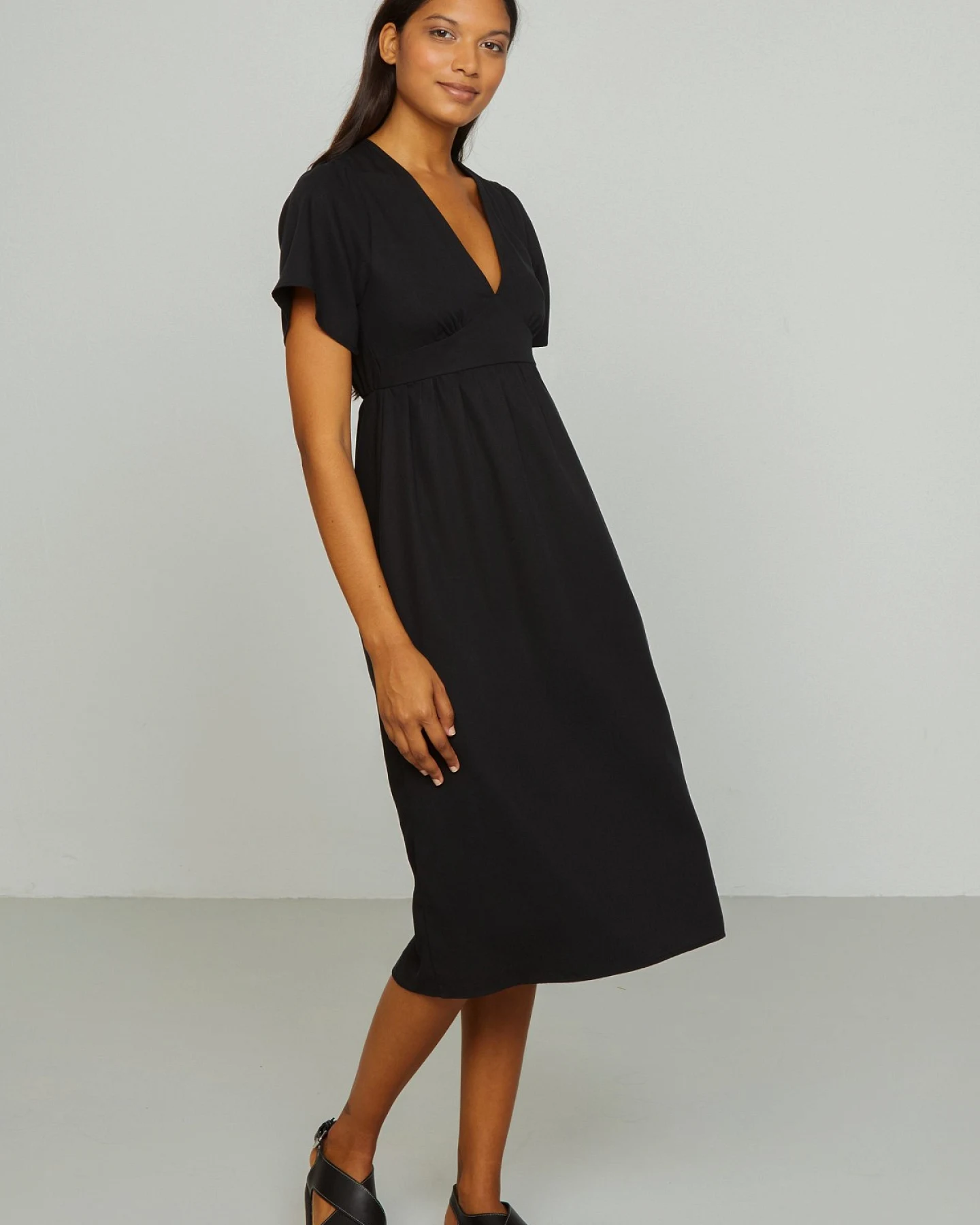 Kleid Fittonia Schwarz – Ansicht 5