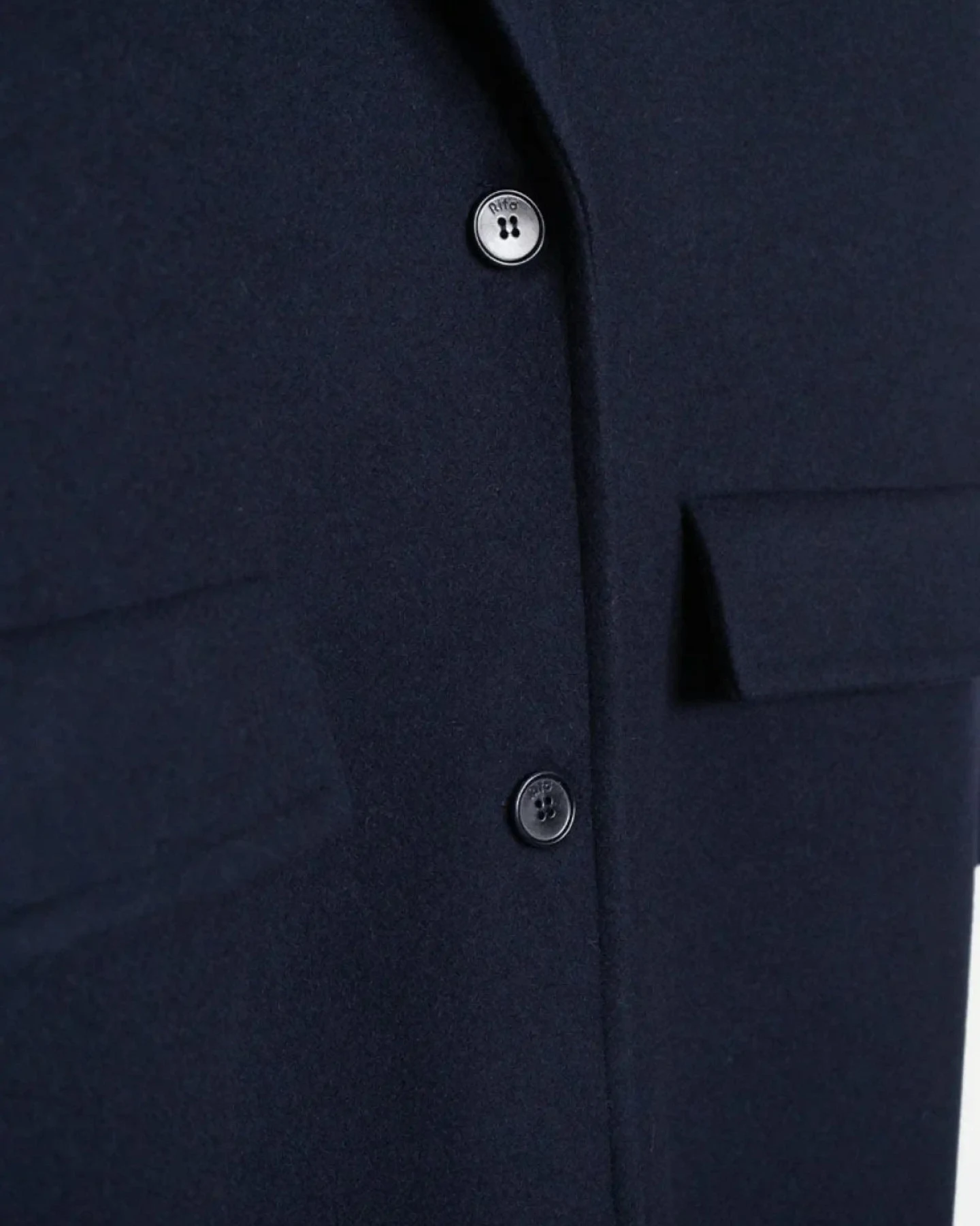 Wollmantel Mara Blau – Ansicht 6
