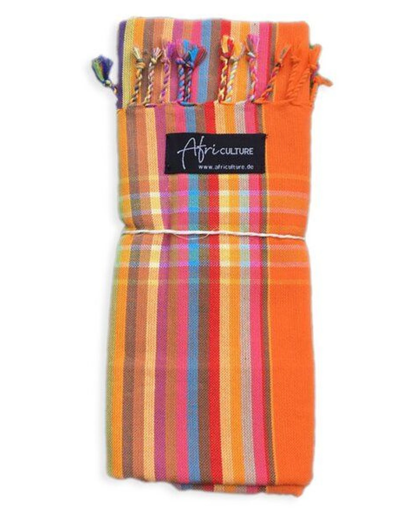 Africulture Kikoy Strandtuch, Sarong, gestreift – Ansicht 3