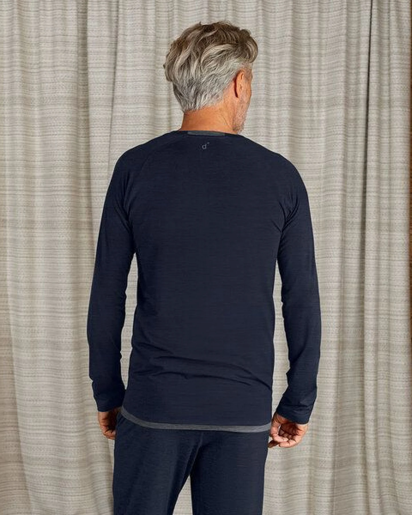 Dagsmejan Herren Langarmshirt aus Merino Wolle – Ansicht 4