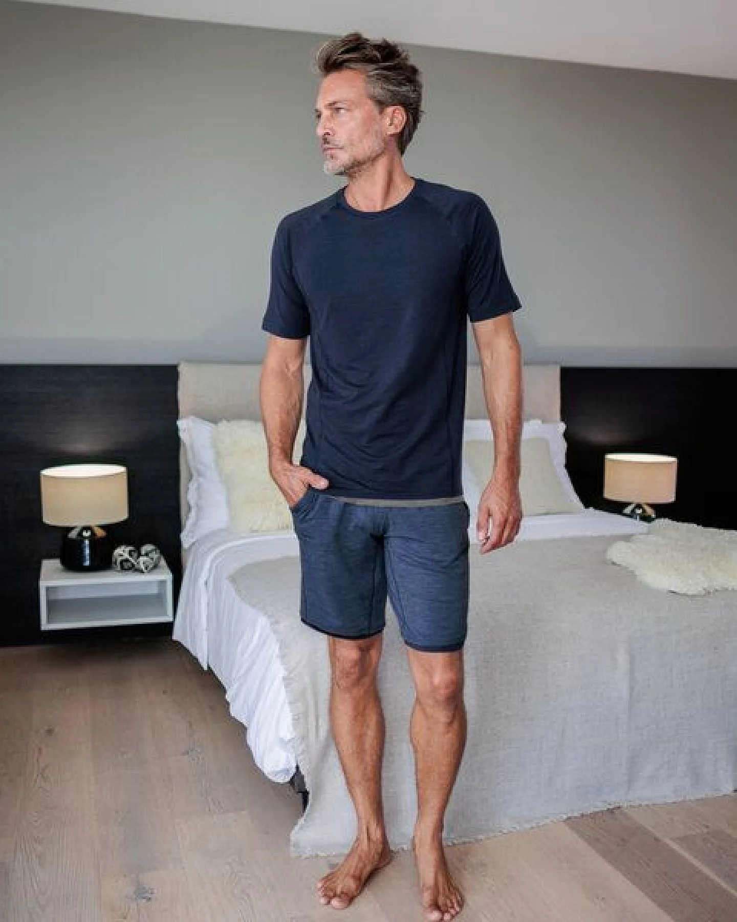 Dagsmejan Herren Shorts aus Merino Wolle – Ansicht 2