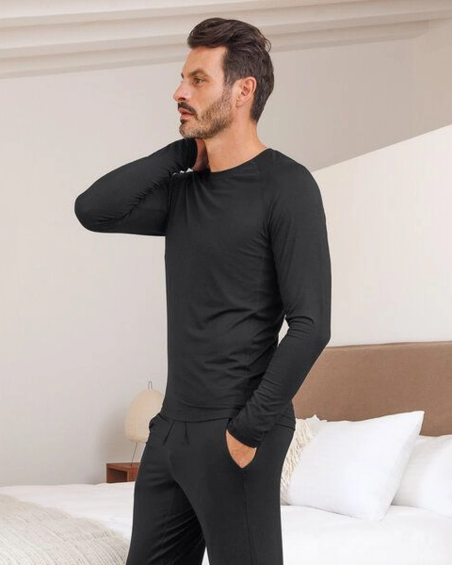 Dagsmejan Herren Sleep Langarmshirt Balance – Ansicht 2