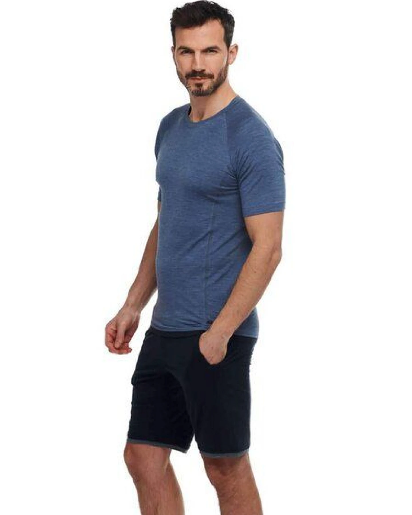 Dagsmejan Herren T-Shirt aus Merino Wolle – Ansicht 3