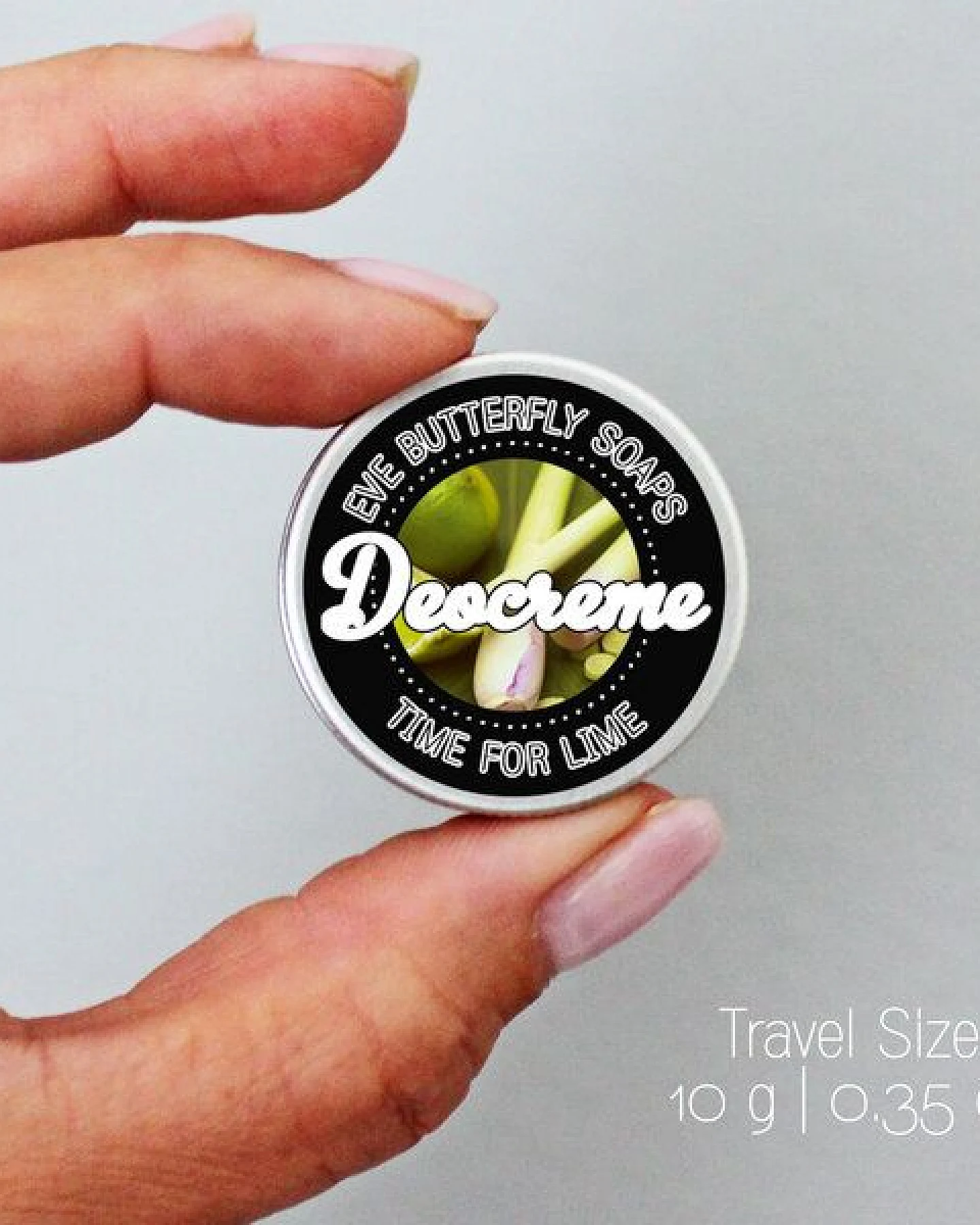 Eve Butterfly Soaps Deocreme "Time for Lime" - 100% natürlich und vegan – Ansicht 2