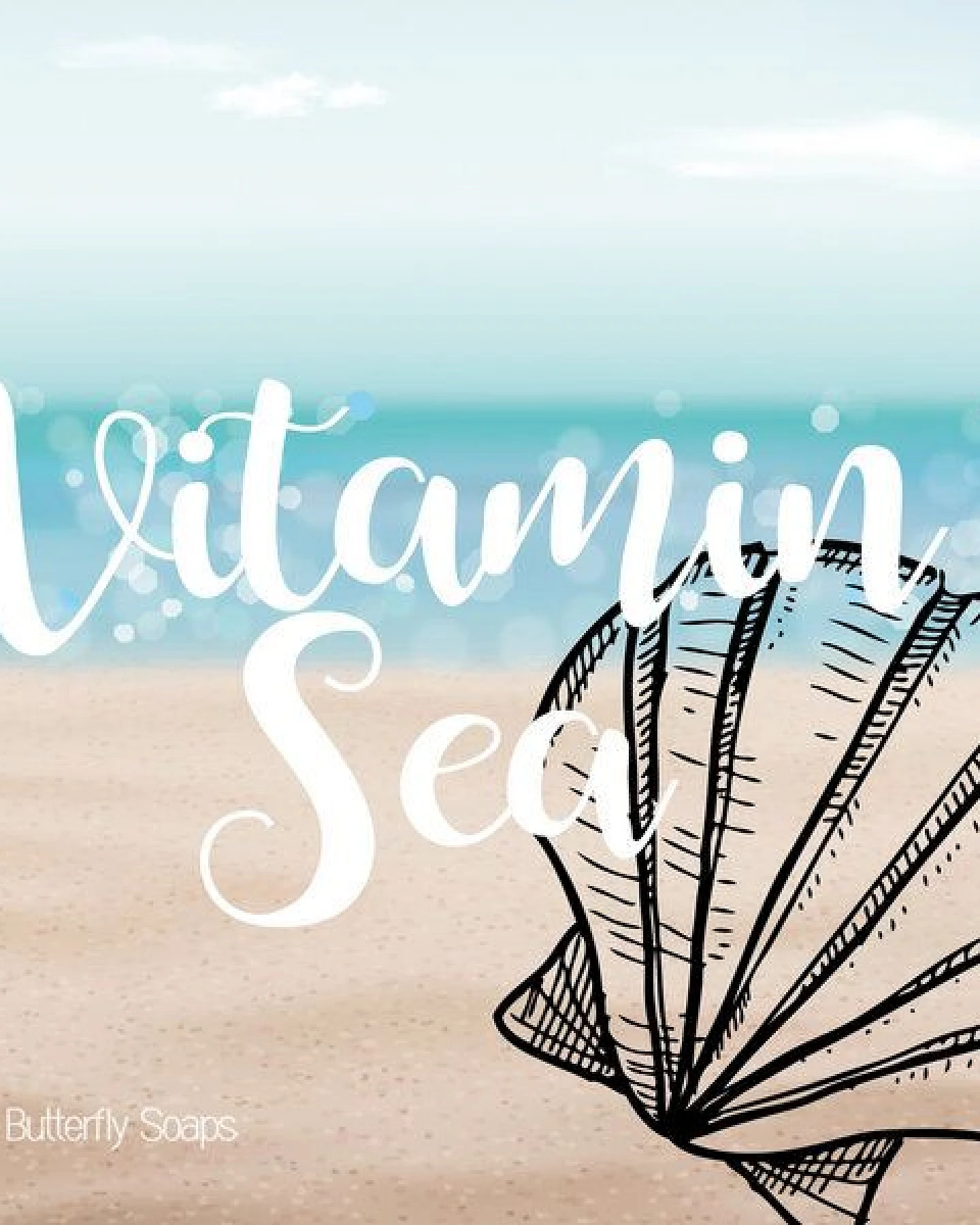 Eve Butterfly Soaps Deocreme "Vitamin Sea" - 100% natürlich und vegan, 50 g – Ansicht 2