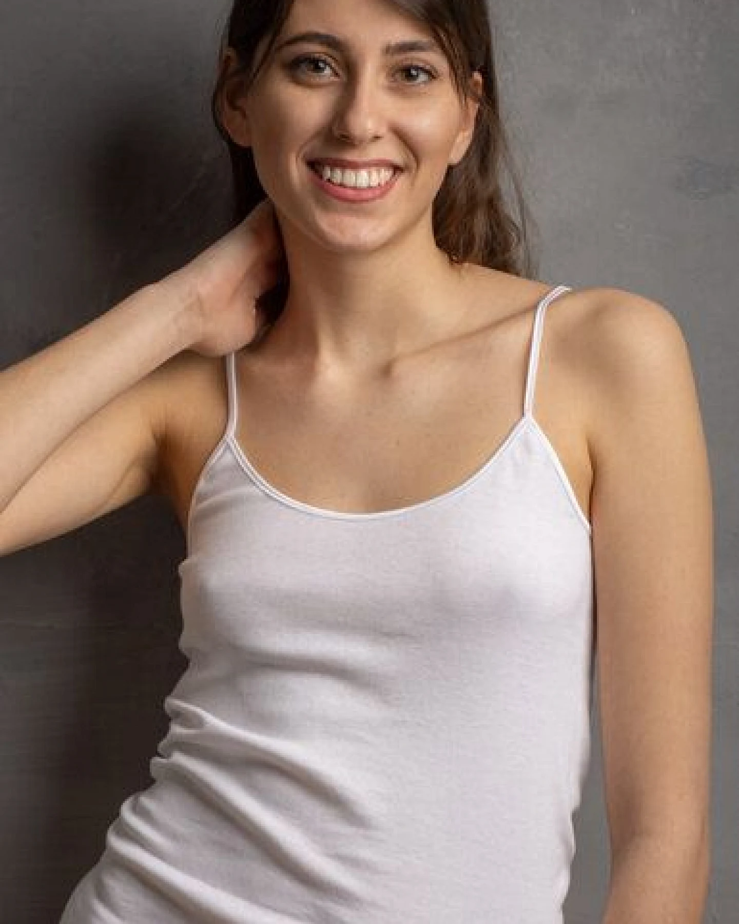 Haasis Bodywear Damen Spaghettiträger Top Feinripp 5er Pack – Ansicht 2