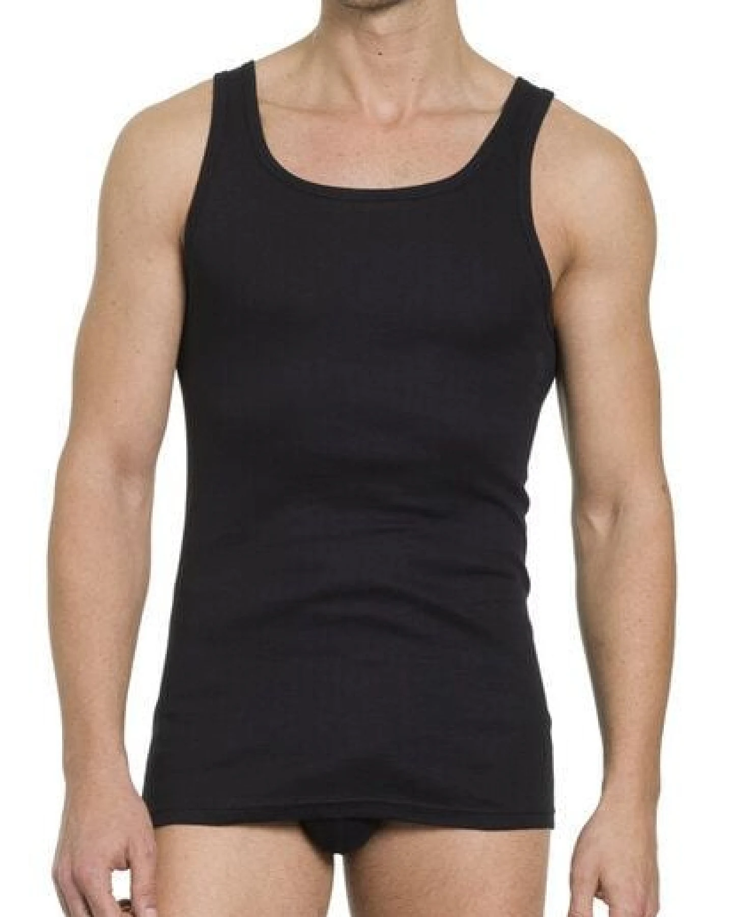 Haasis Bodywear Herren Unterhemd Feinripp 5er Pack – Ansicht 3