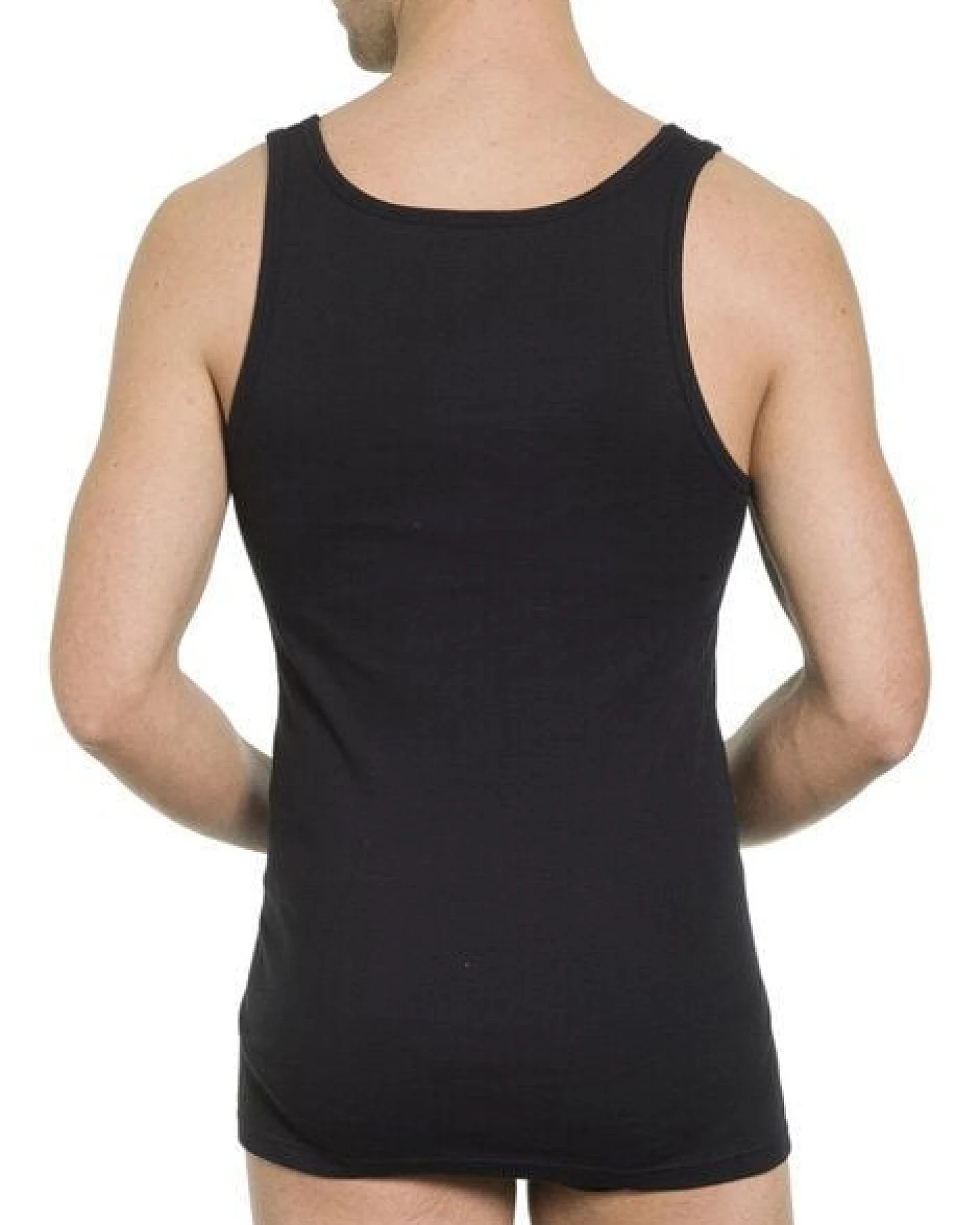 Haasis Bodywear Herren Unterhemd Feinripp 5er Pack – Ansicht 4