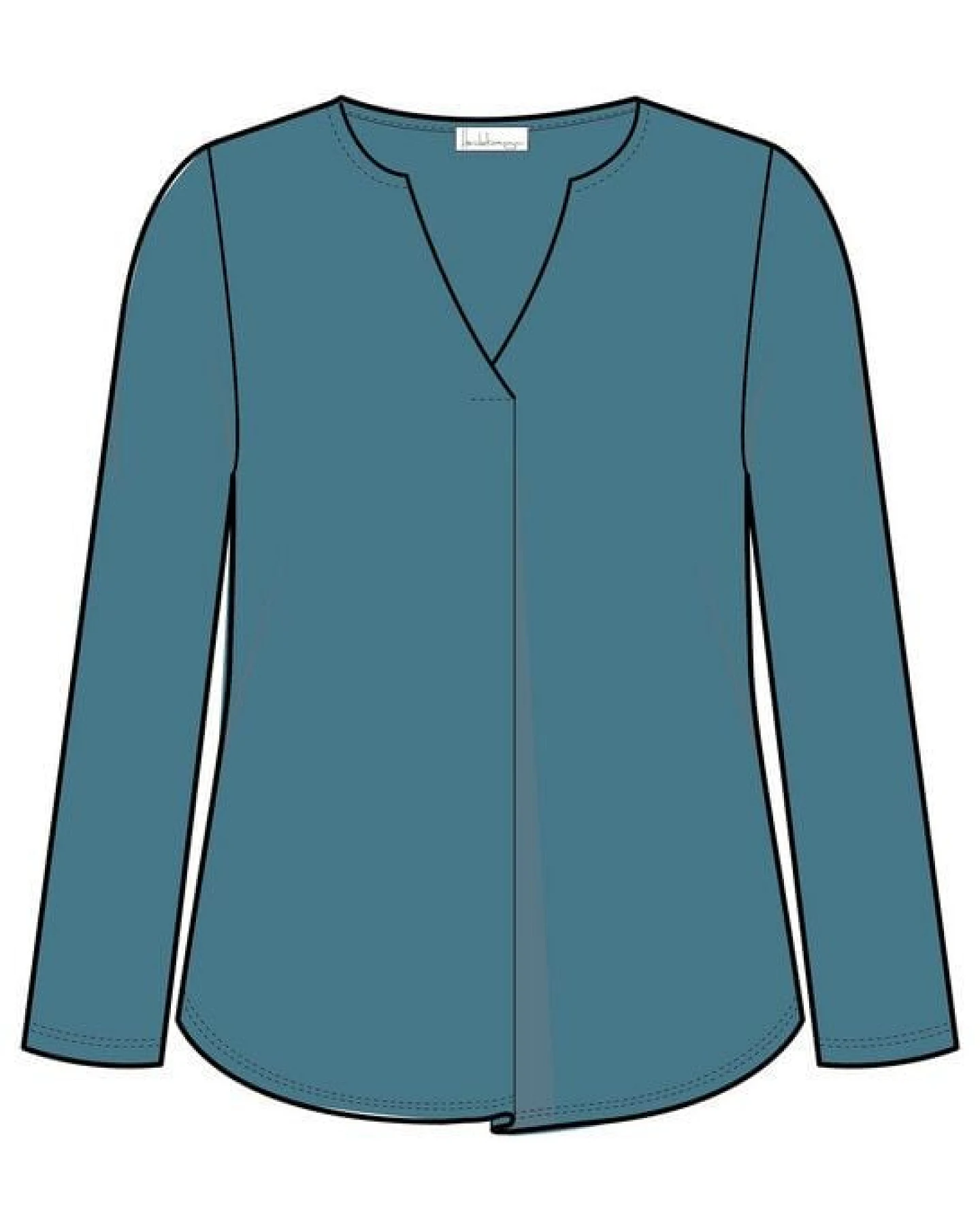 Heidekönigin Jersey Blusenshirt – Ansicht 3