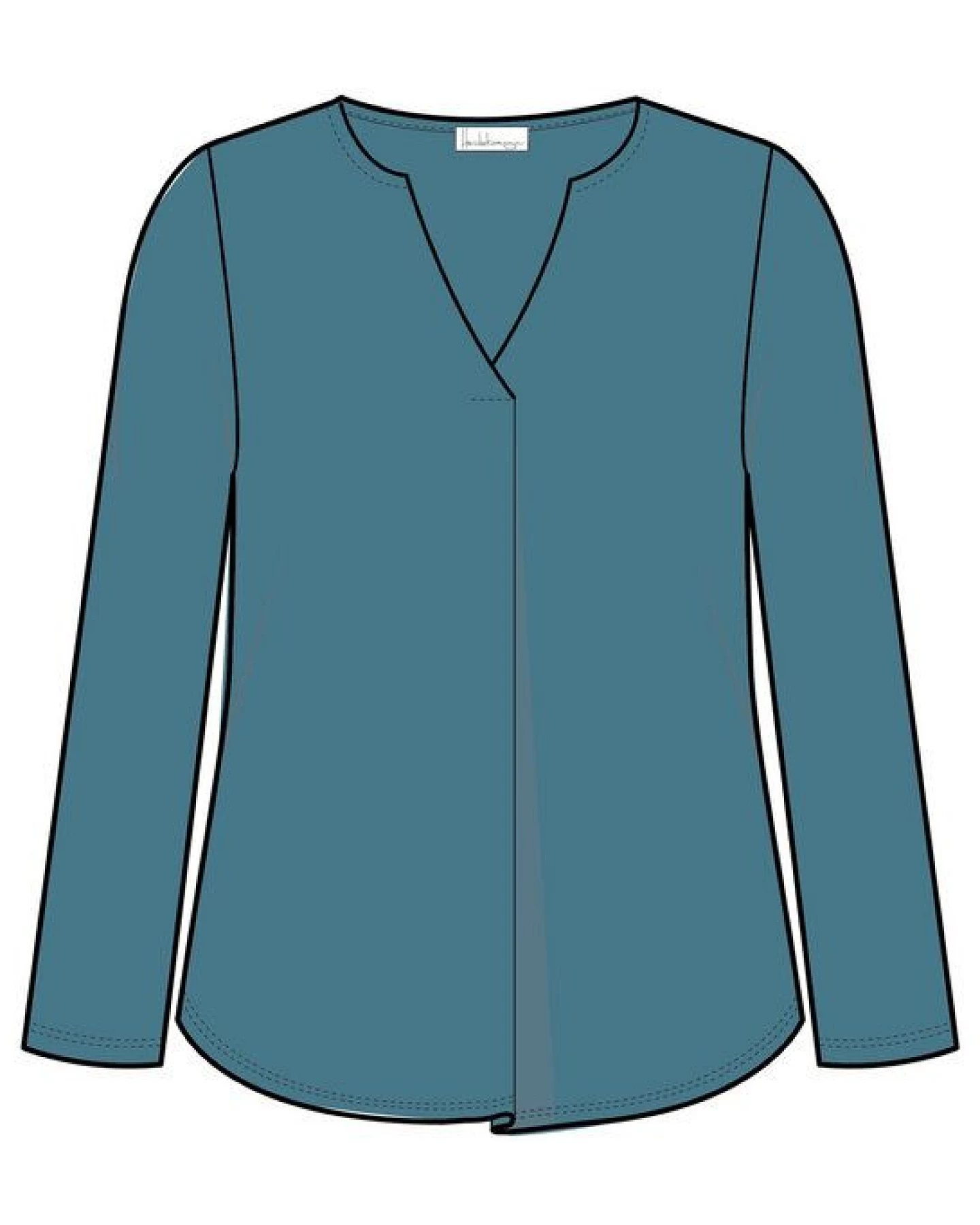 Heidekönigin Jersey Blusenshirt – Ansicht 3
