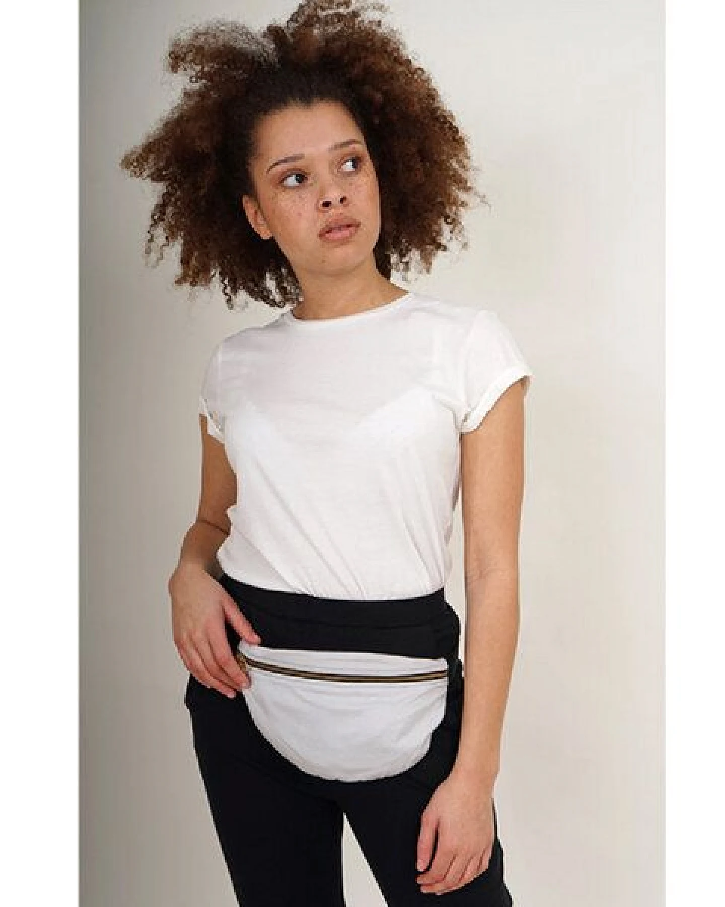 Lena Schokolade Hipbag Bauchtasche aus Bio-Baumwolle – Ansicht 2