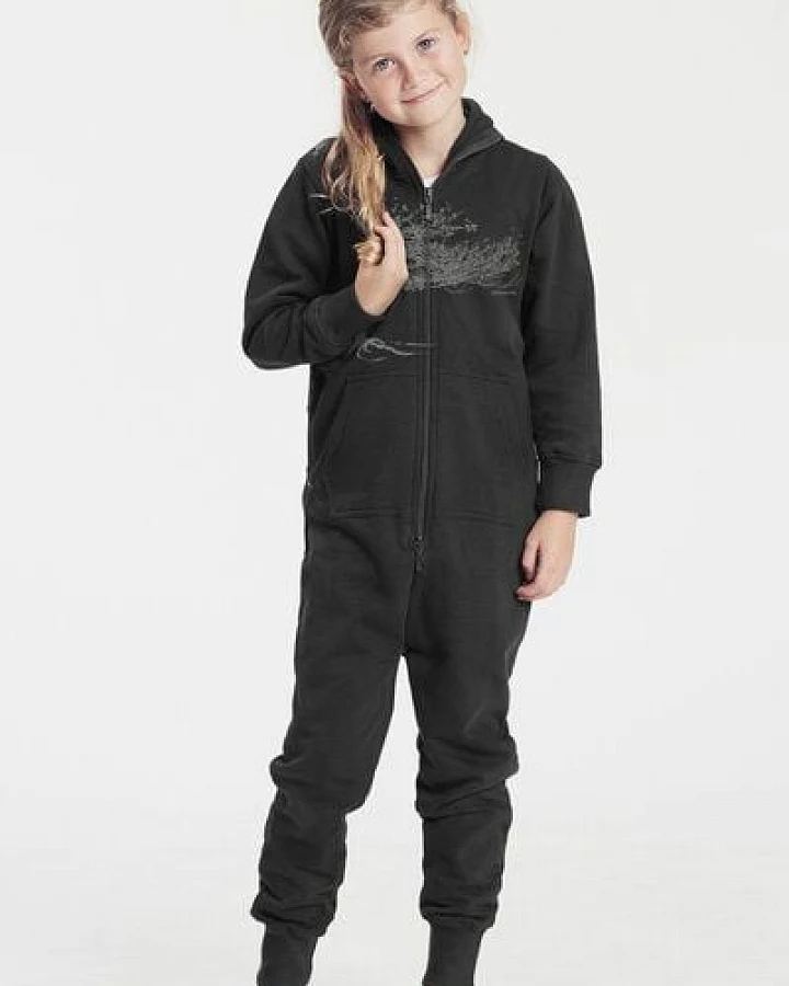 Peaces.bio - handbedruckte Biomode Jumpsuit Windy Tree Kinder