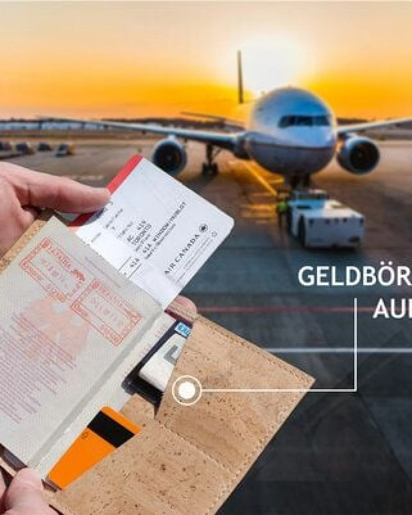 Simaru Reisepasshülle "SCHERPA" aus Kork – Ansicht 4