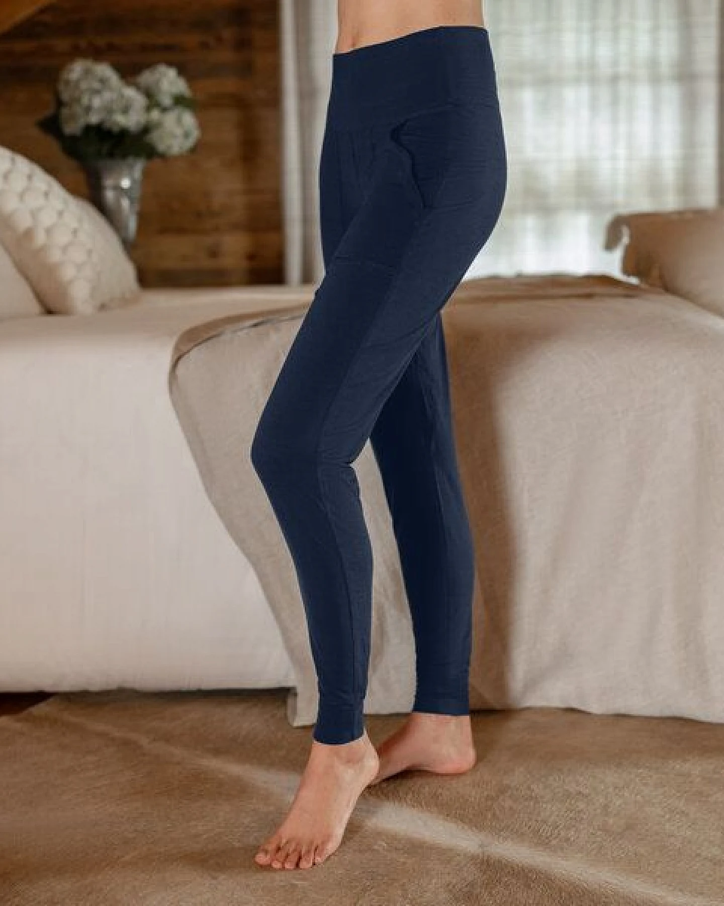 Dagsmejan Damen Hose aus Merinowolle – Ansicht 2