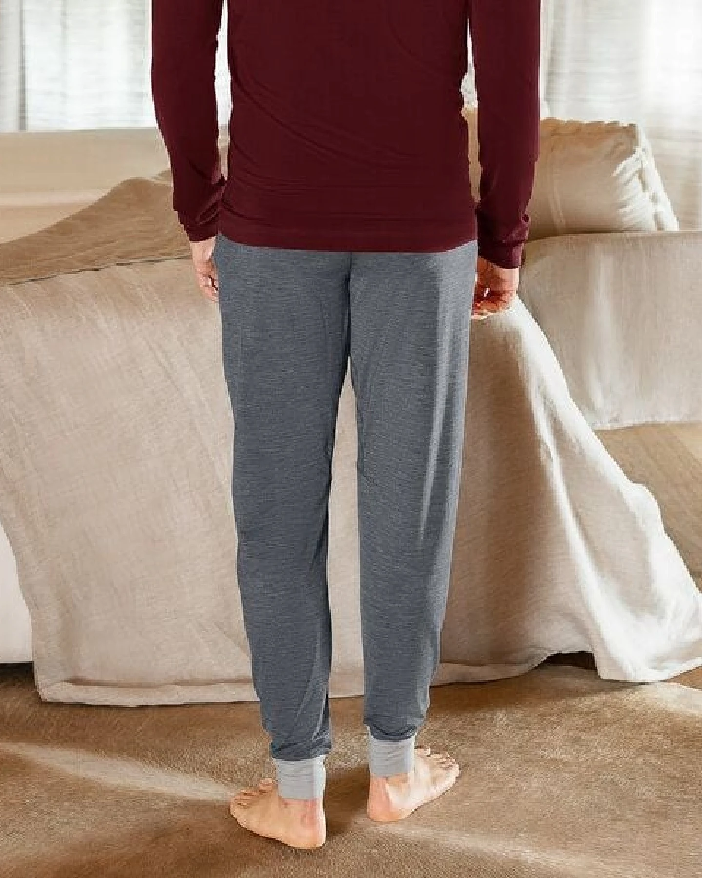 Dagsmejan Herren Hose aus Merino Wolle – Ansicht 4