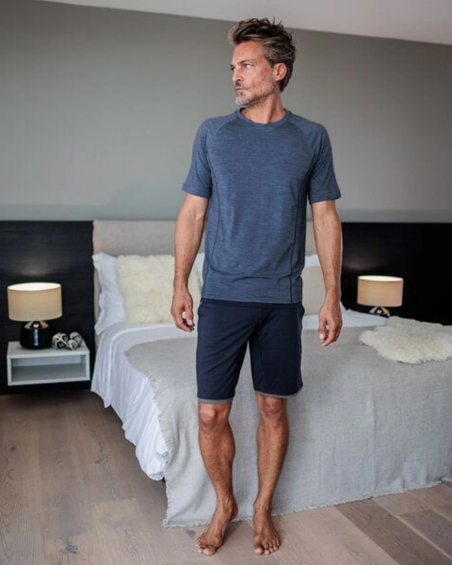 Dagsmejan Herren Shorts aus Merino Wolle – Ansicht 2