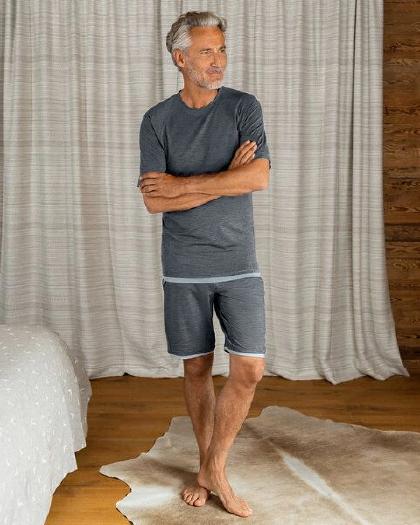 Dagsmejan Herren Shorts aus Merino Wolle – Ansicht 2