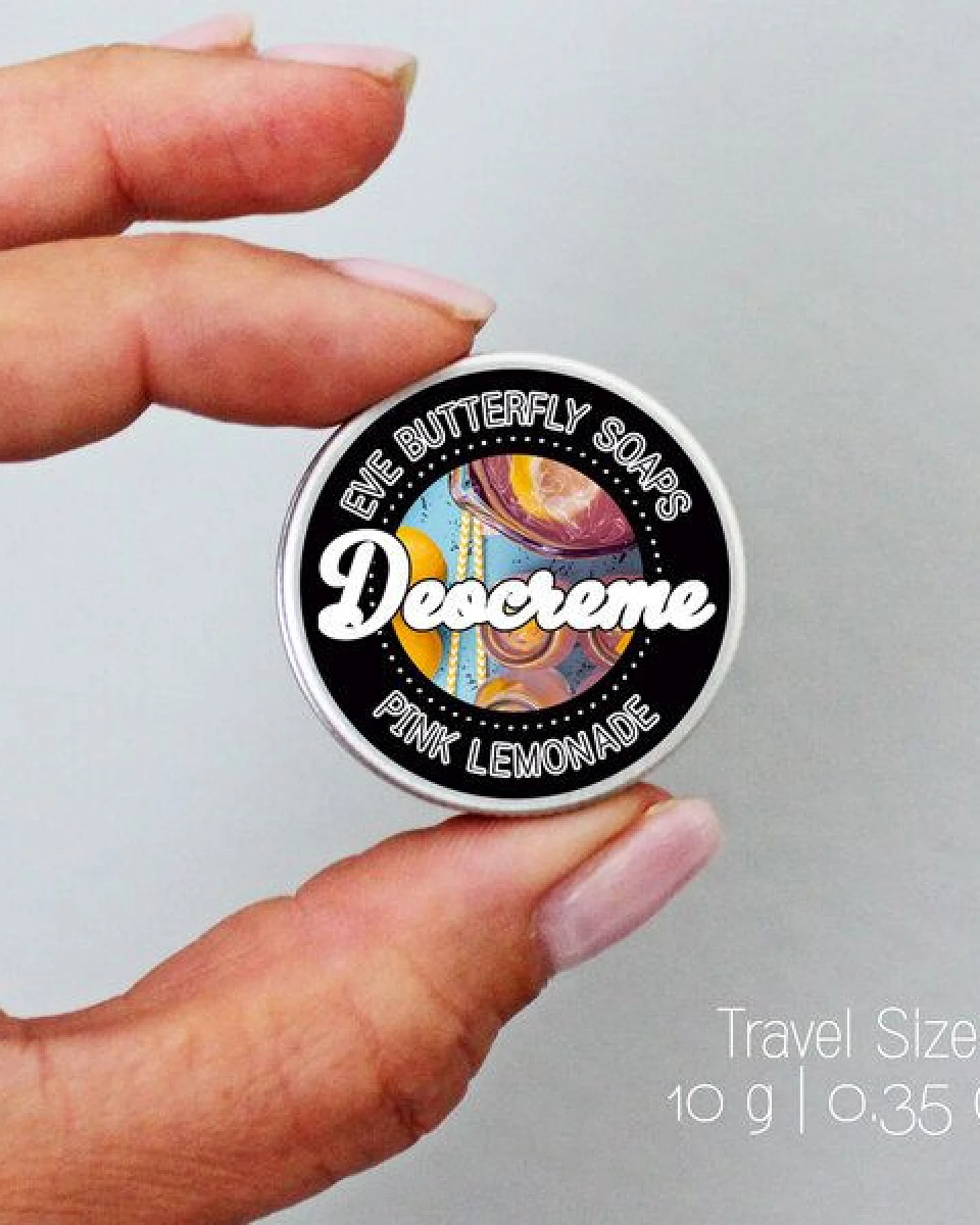 Eve Butterfly Soaps Deocreme "Pink Lemonade" - 100% natürlich und vegan – Ansicht 2