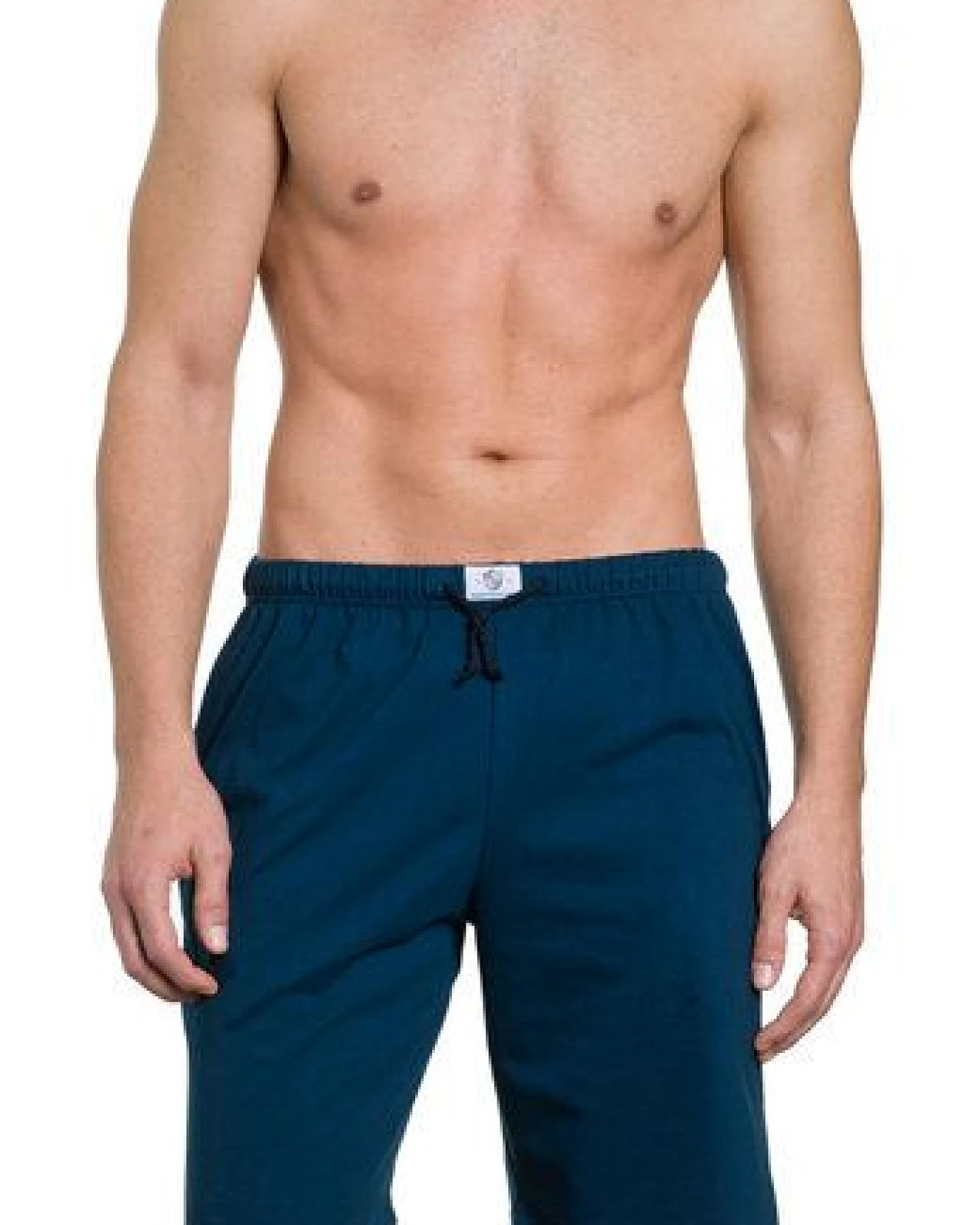 Haasis Bodywear Herren Bermuda mit Seitentaschen, Single Jersey, reine Baumwolle – Ansicht 3
