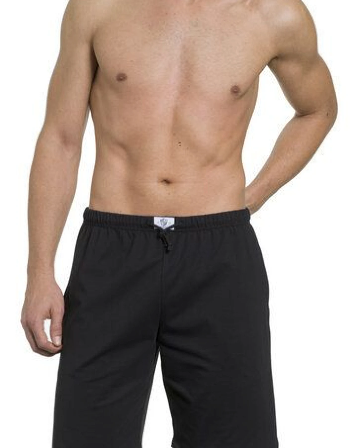 Haasis Bodywear Herren Bermuda mit Seitentaschen, Single Jersey, reine Baumwolle – Ansicht 3