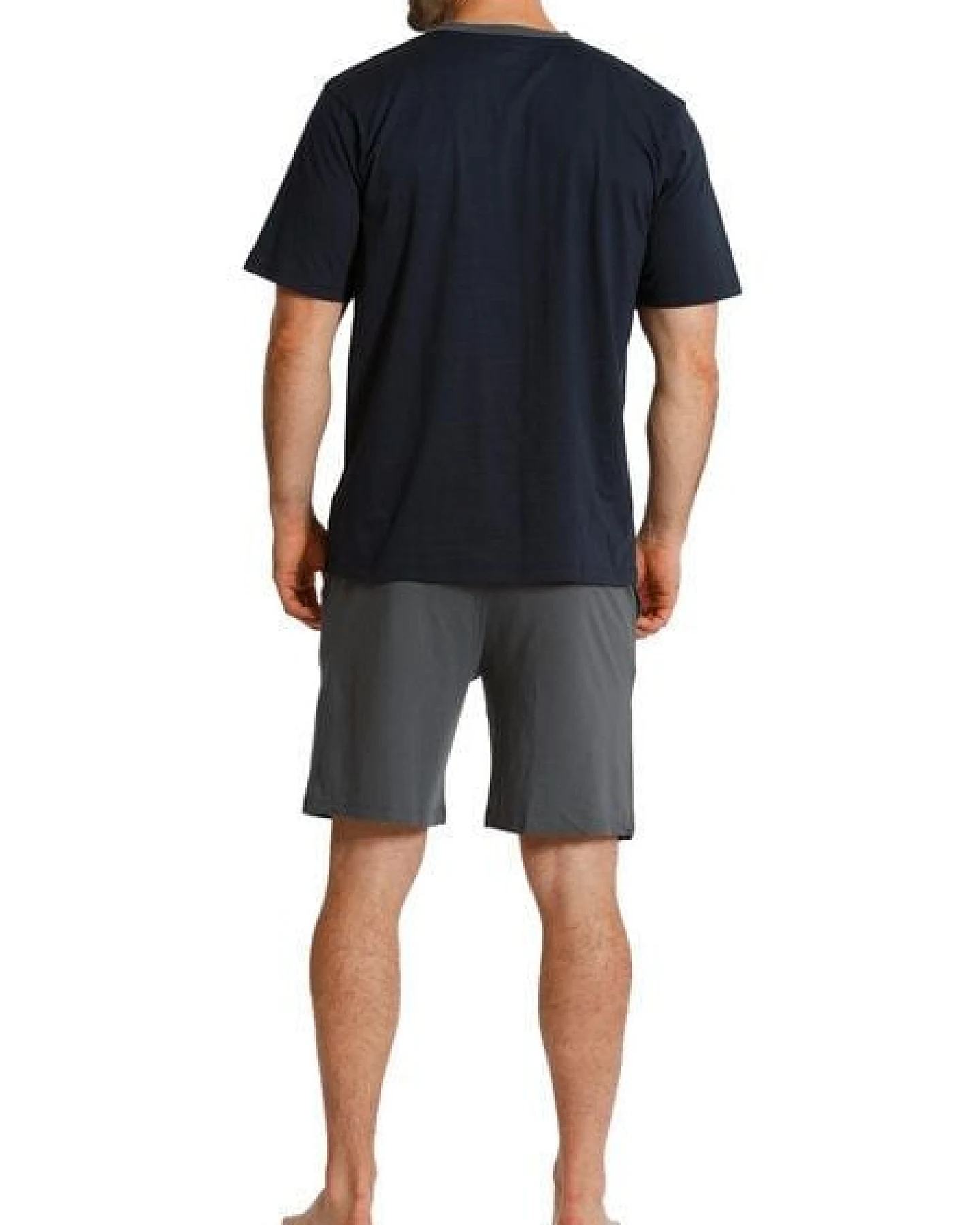 Haasis Bodywear Herren Shorty V-Ausschnitt, Bio Baumwolle, GOTS zertifiziert – Ansicht 4