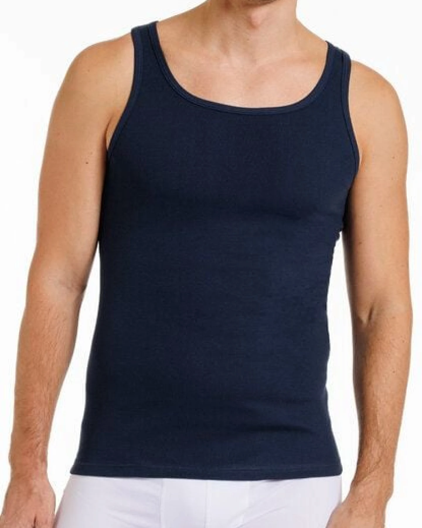 Haasis Bodywear Herren Unterhemd Feinripp 5er Pack – Ansicht 3