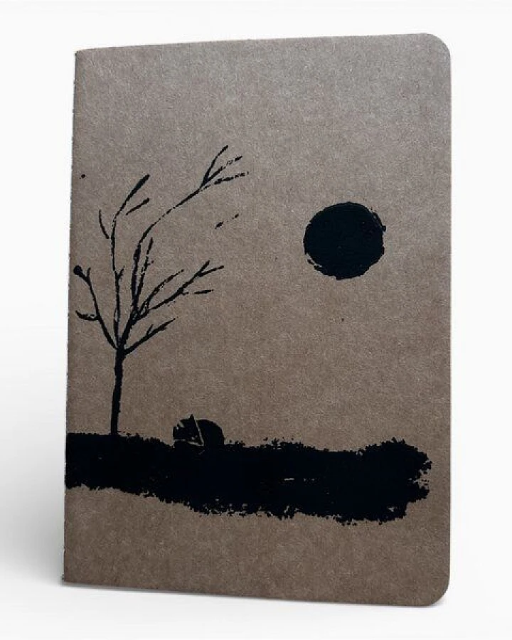 ilovemixtapes Notizbuch A6 „Fuchs im Wald“
