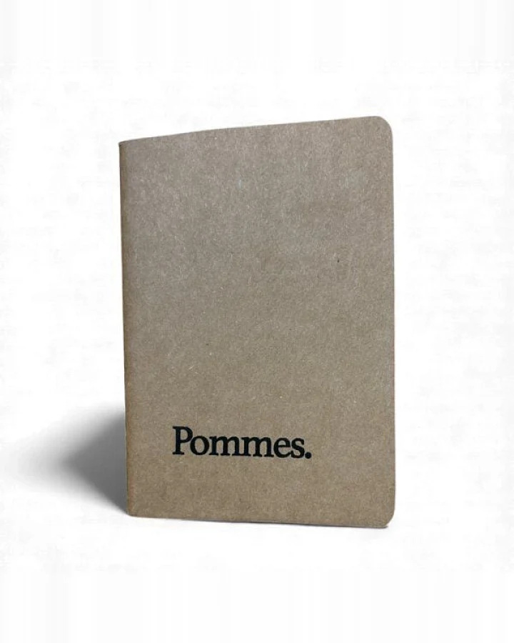 ilovemixtapes Notizbuch A6 „Pommes.“