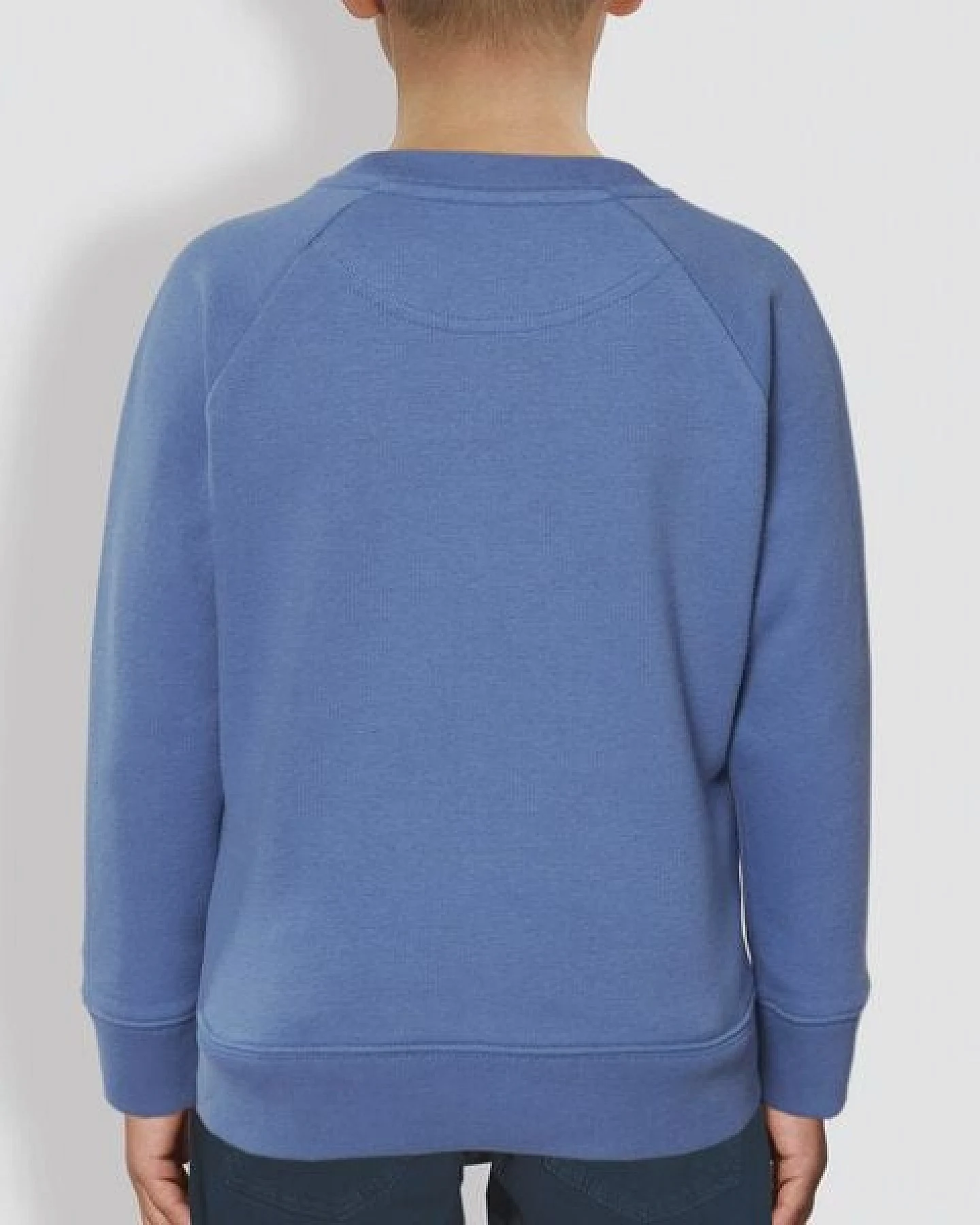little kiwi Kinder Sweatshirt, "Fuchs", Bright Blue – Ansicht 3
